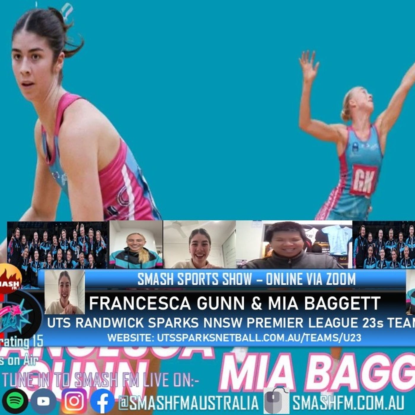 SSS15THYR: UTS Randwick Sparks NNSWPL25 23s Netball Interviews 020725 & 030725
