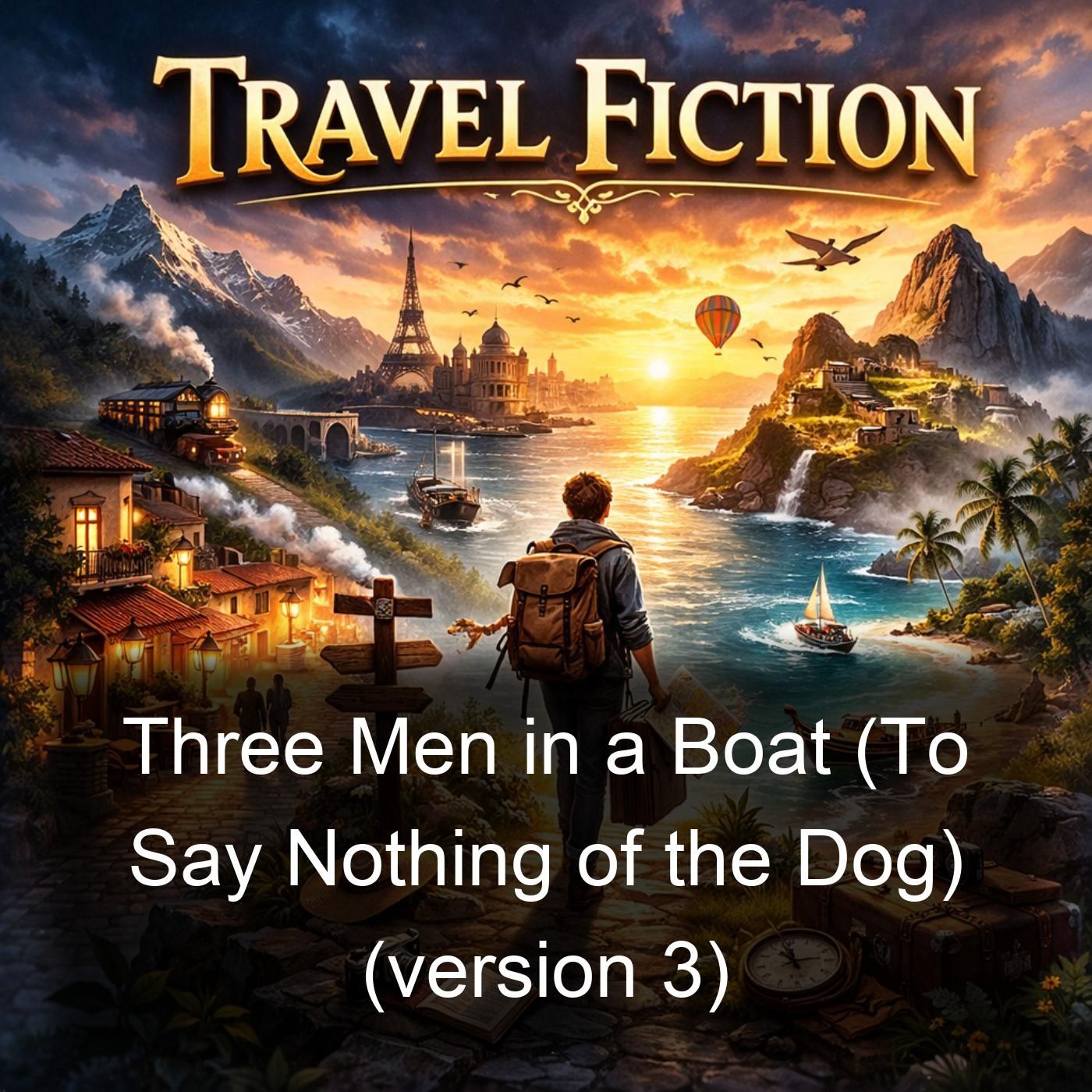 Three Men in a Boat (To Say Nothing of the Dog) (version 3) cover art