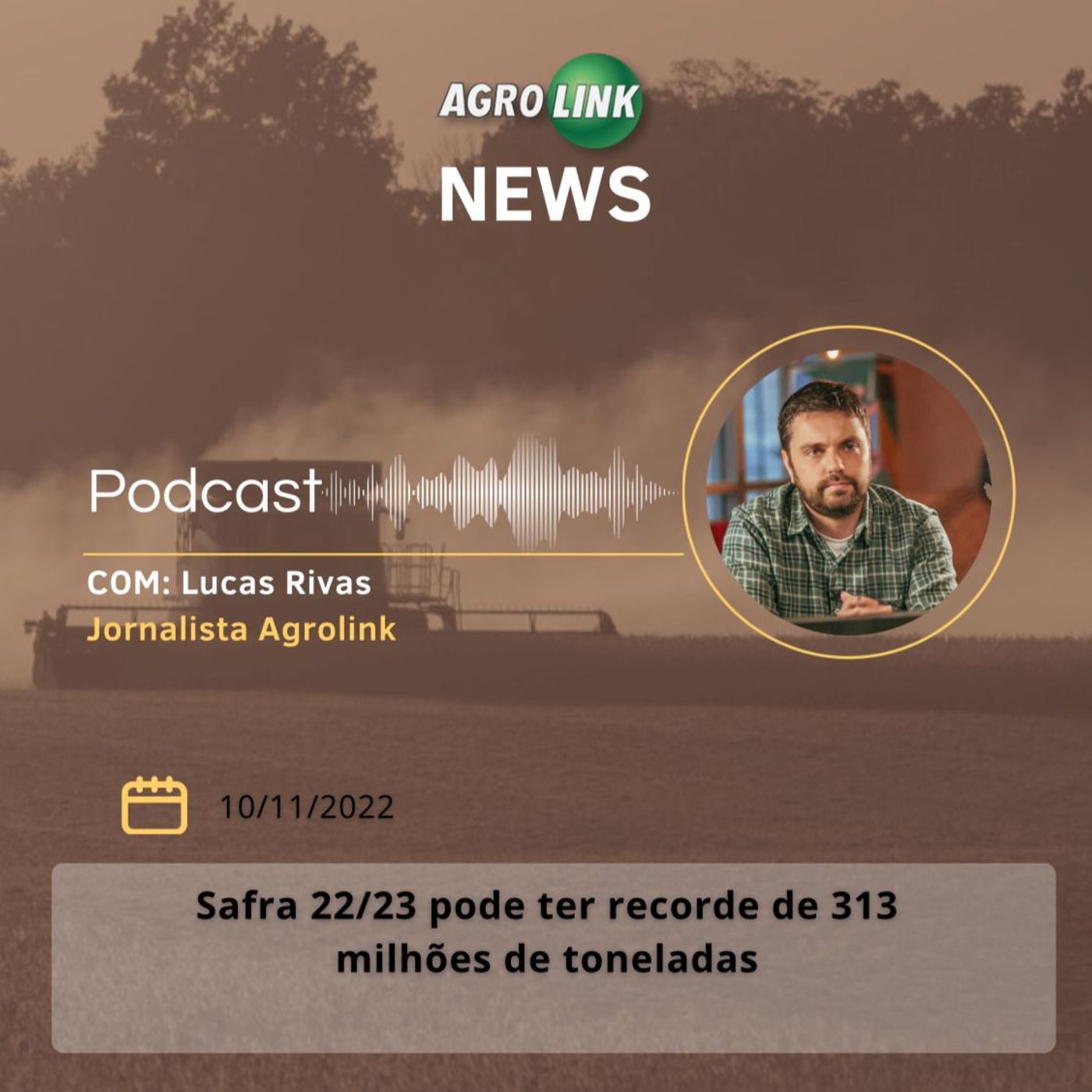 Safra de grãos é estimada em 313 mi/t impulsionada pela soja episode artwork
