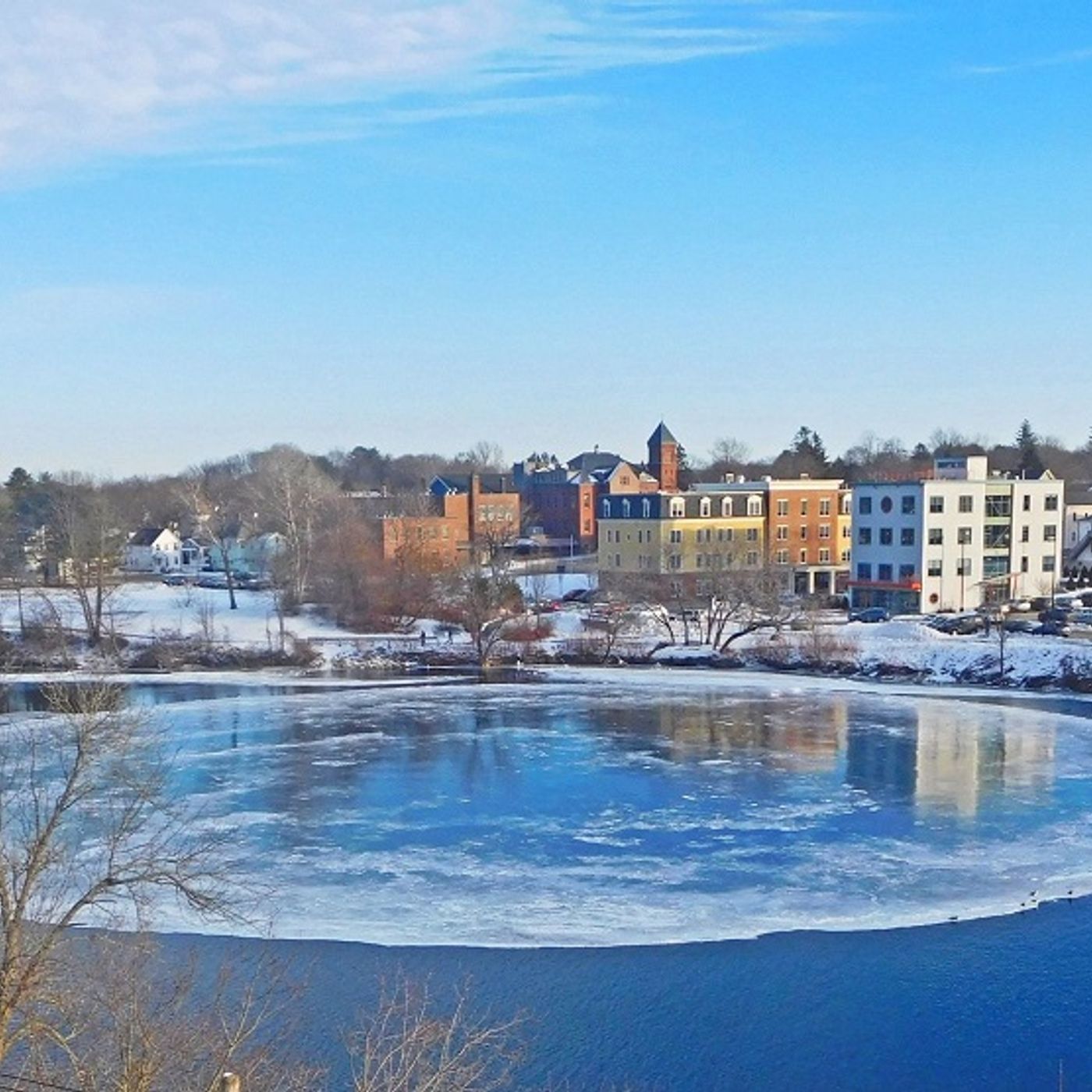 1/18/19 - Round and round we go! (Westbrook, ME - photo by Steve Yenco)