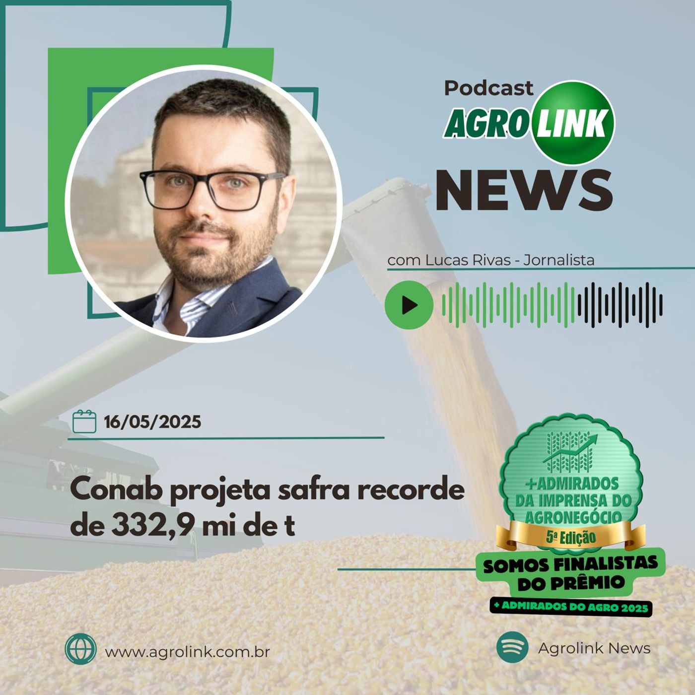 Soja, milho e arroz impulsionam nova safra recorde no agro nacional episode artwork