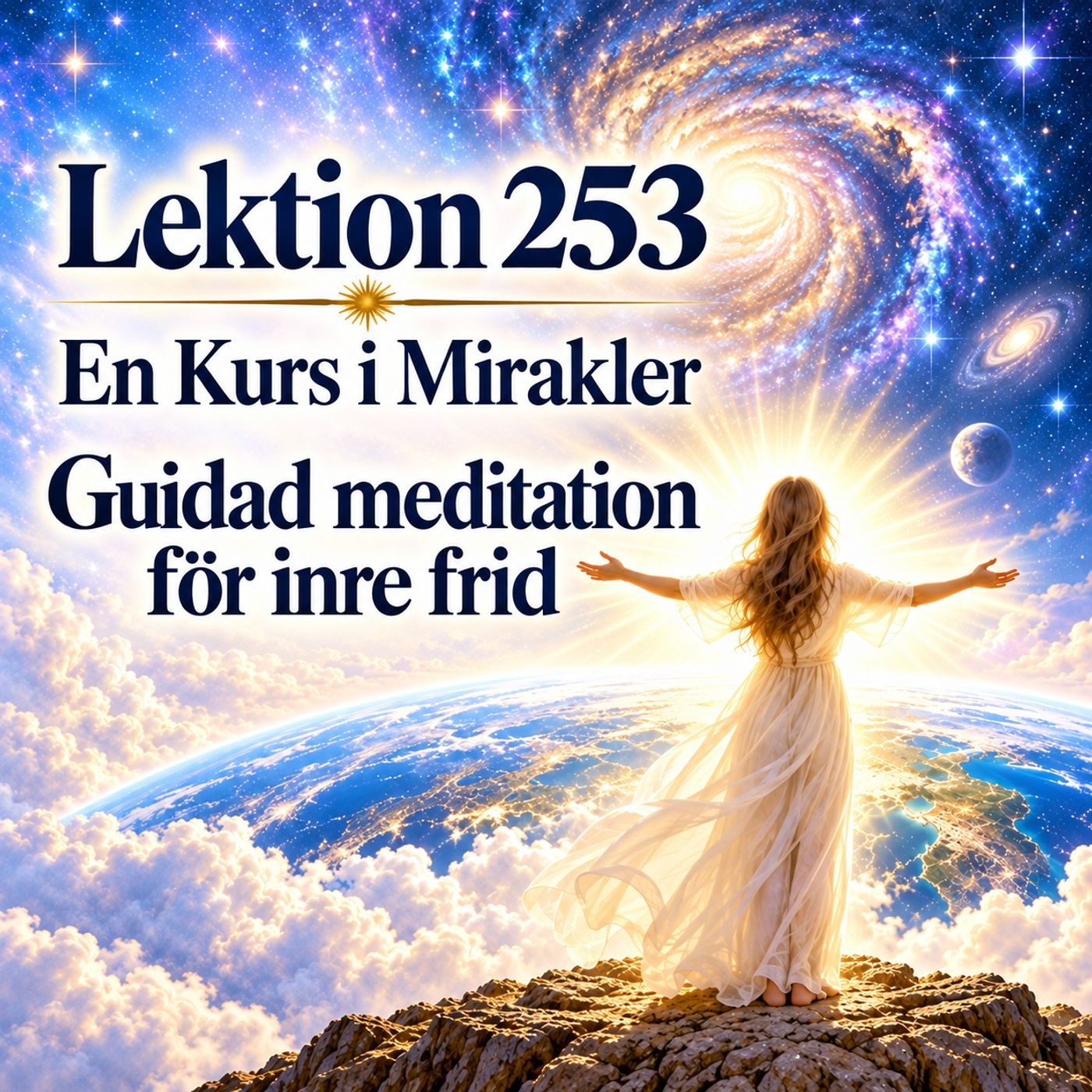 192 Lektion 253 – En Kurs i Mirakler | Guidad meditation för inre frid episode artwork