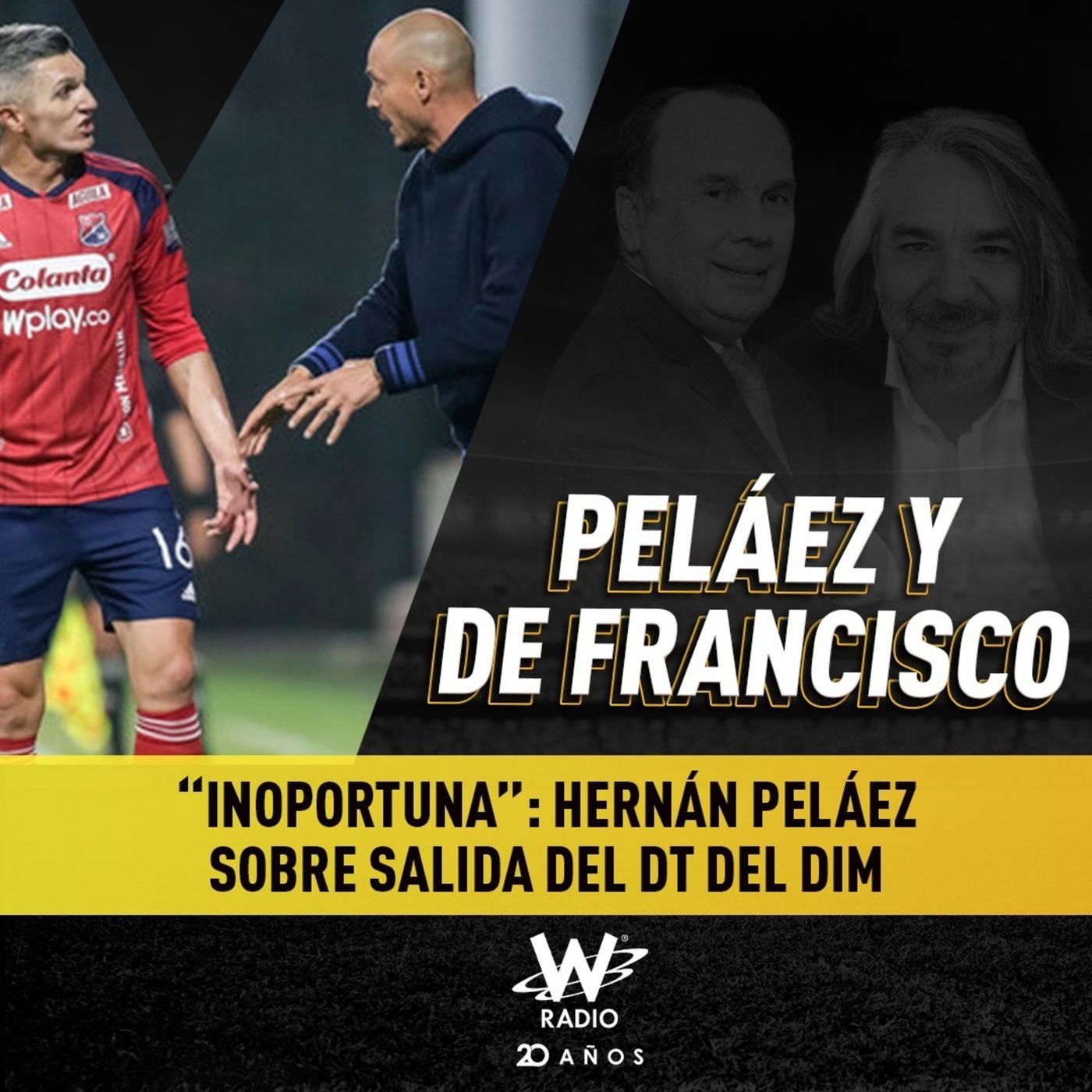 “Inoportuna”: Hernán Peláez sobre salida del DT del DIM