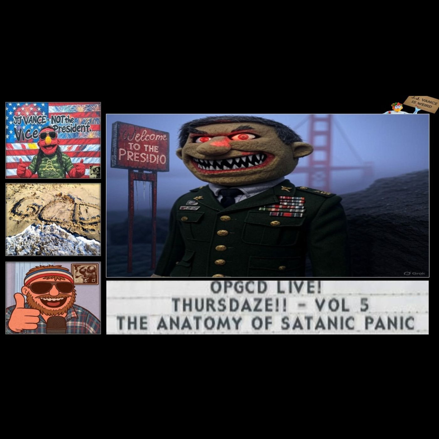 OpGCD Live! Thursdaze!! - "The Anatomy of Satanic Panic" - Vol. 5 - FREE PATREON PREVIEW