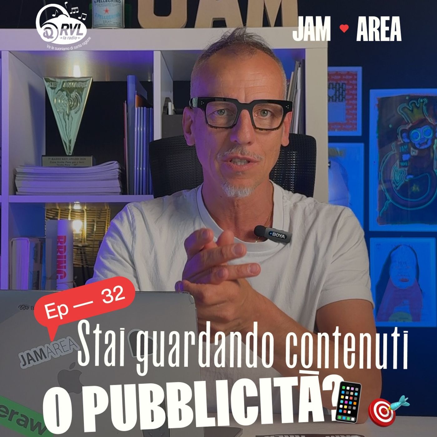 👉 𝐑𝐕𝐋 𝐩𝐫𝐞𝐬𝐞𝐧𝐭𝐚 "𝐀𝐑𝐄𝐀 𝐉𝐀𝐌" ❤️ #32 Pubblicità o contenuti 👀 episode artwork