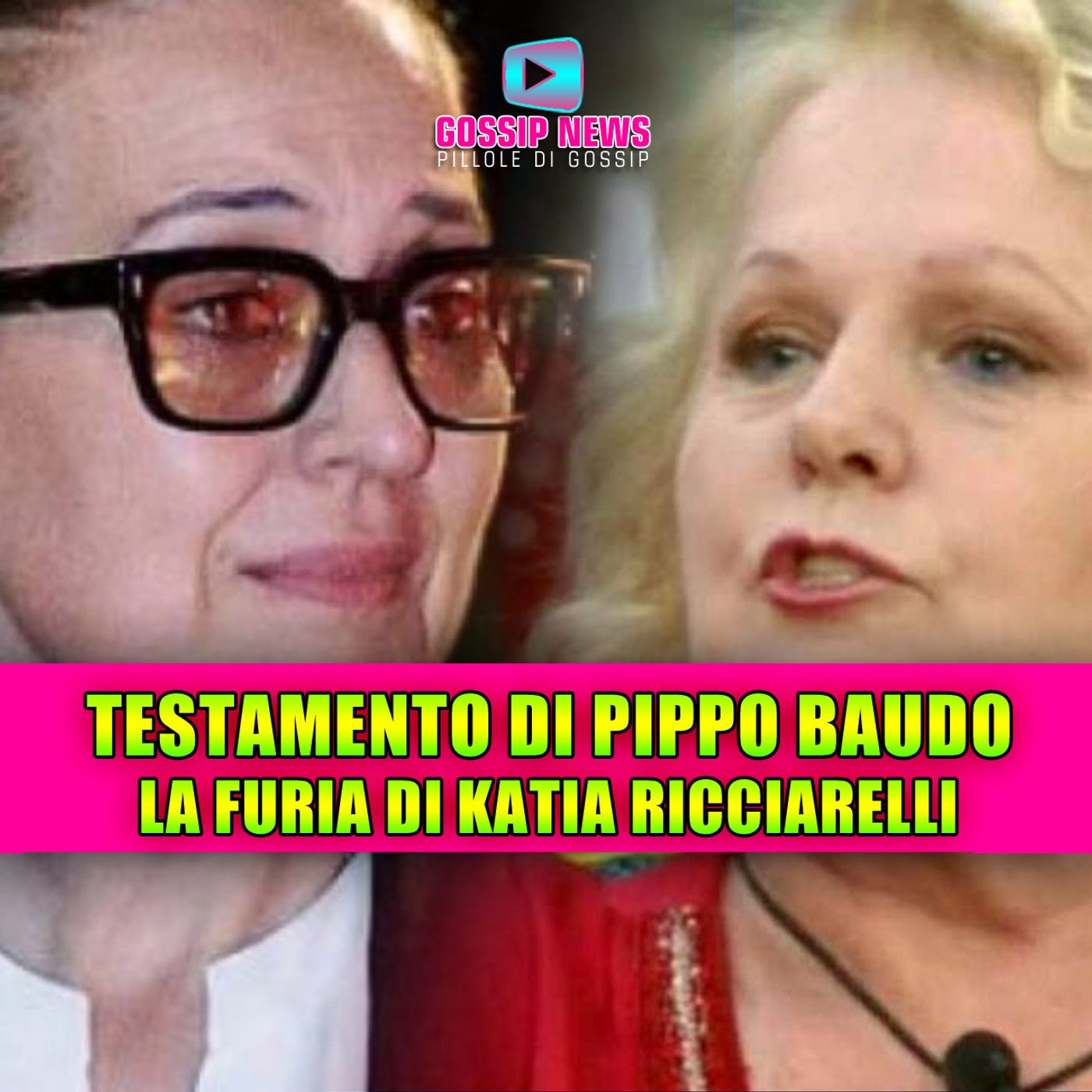 Testamento di Pippo Baudo: Katia Ricciarelli furiosa!