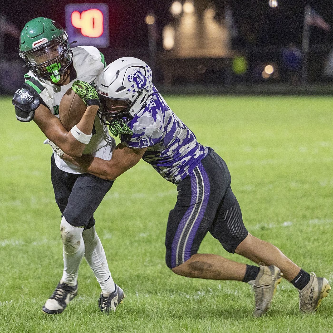 Dixon overcomes sloppy start to defeat North Boone 18-6 episode artwork