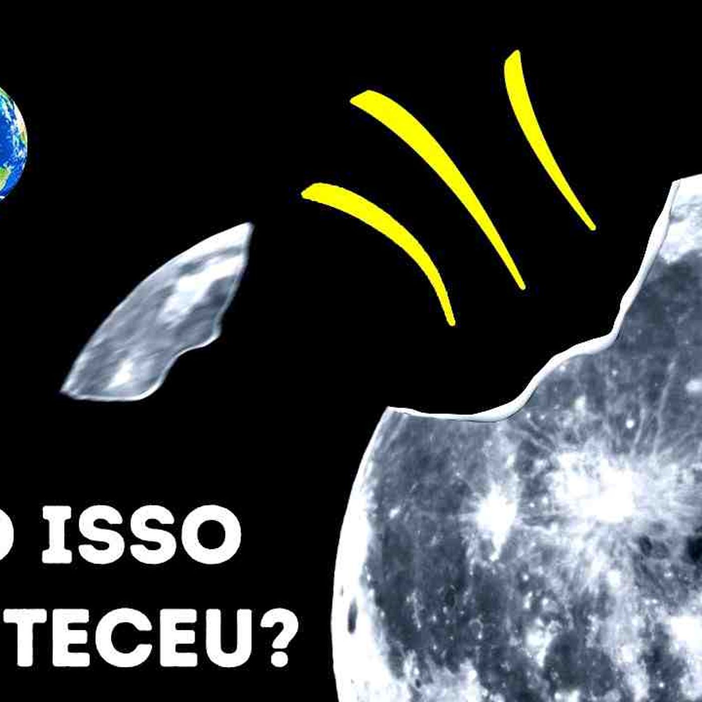 Um Pedaço Gigante da Lua se Soltou e se Aproximou da Terra