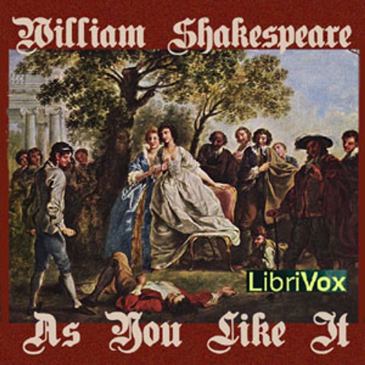 William Shakespeare - As You Like It (version 2) cover art