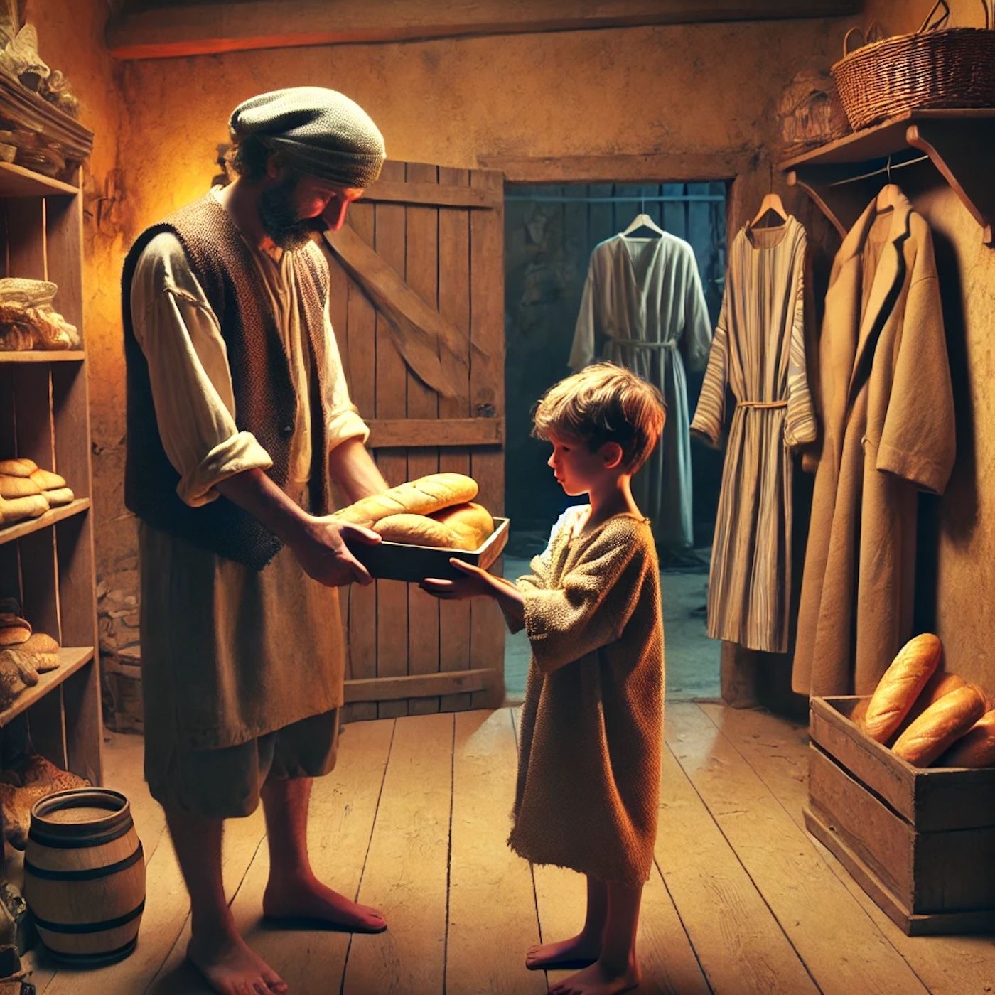 "Charity begins at home—and it should stay there. After all, isn't it wise to ensure your own comfort first?" episode artwork