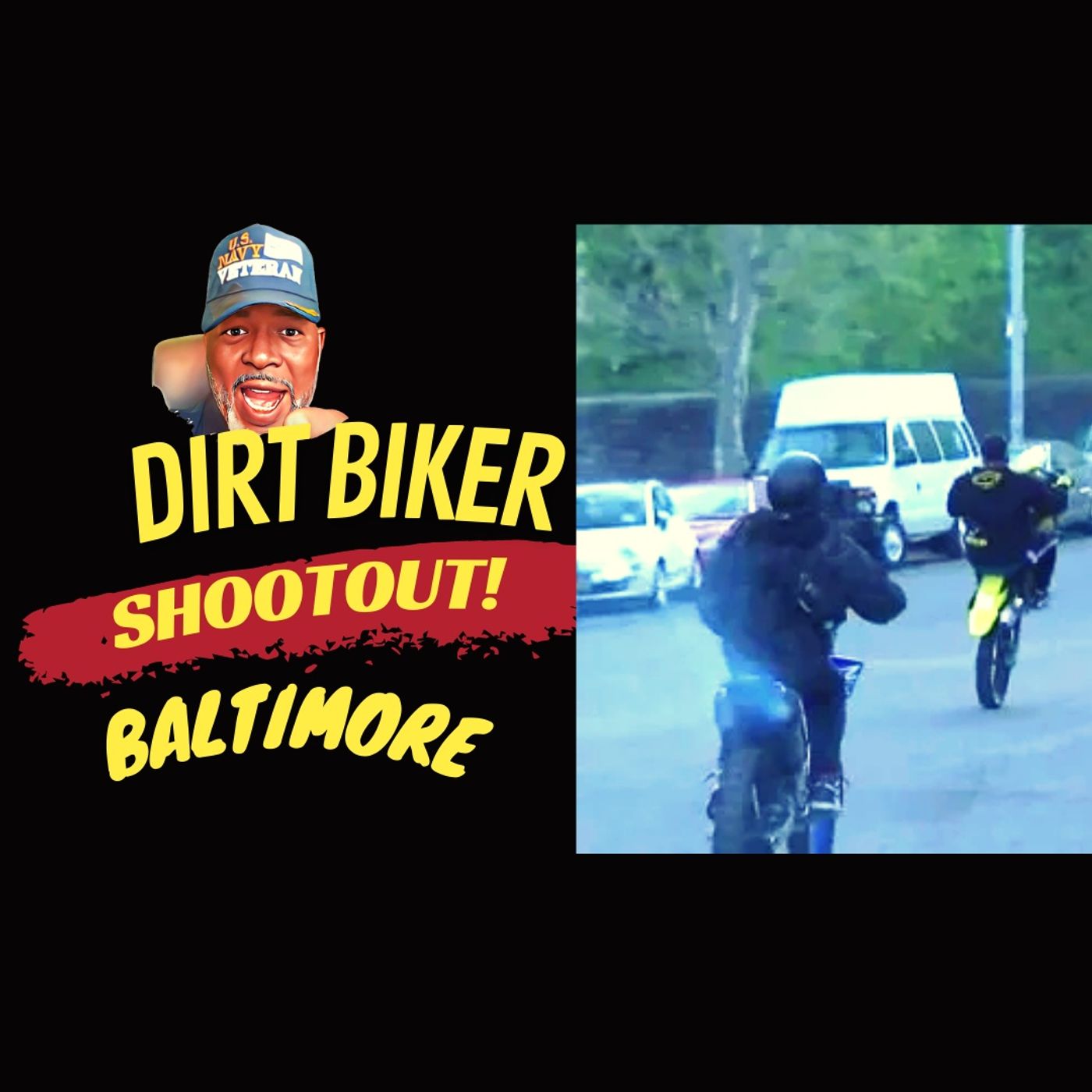 Dirt Biker Shootout in Baltimore - Man Slapped for Lighting up at Gas Station