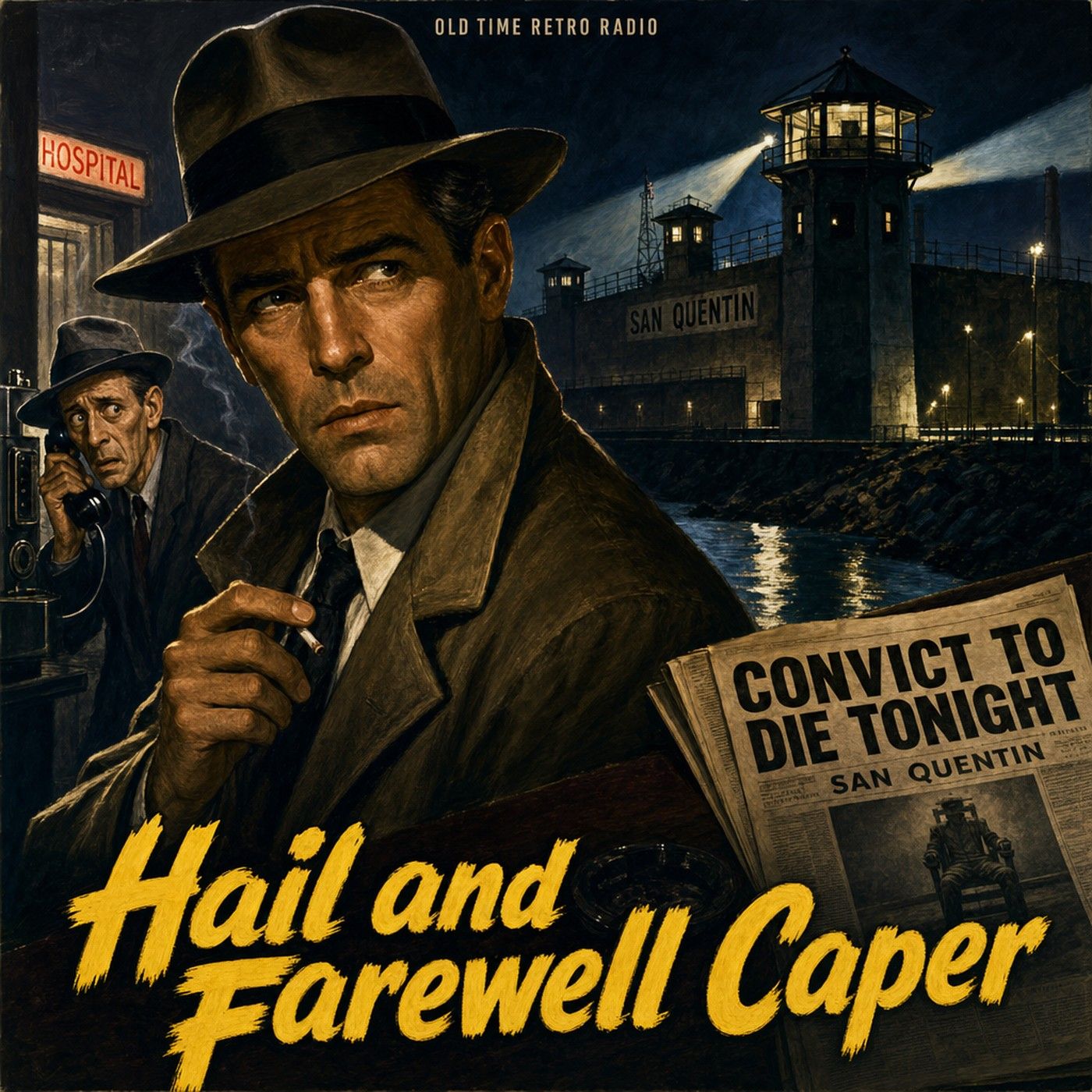 The Adventures of Sam Spade Detective - "Hail and Farewell Caper" (Old Time Radio, 1951) episode artwork