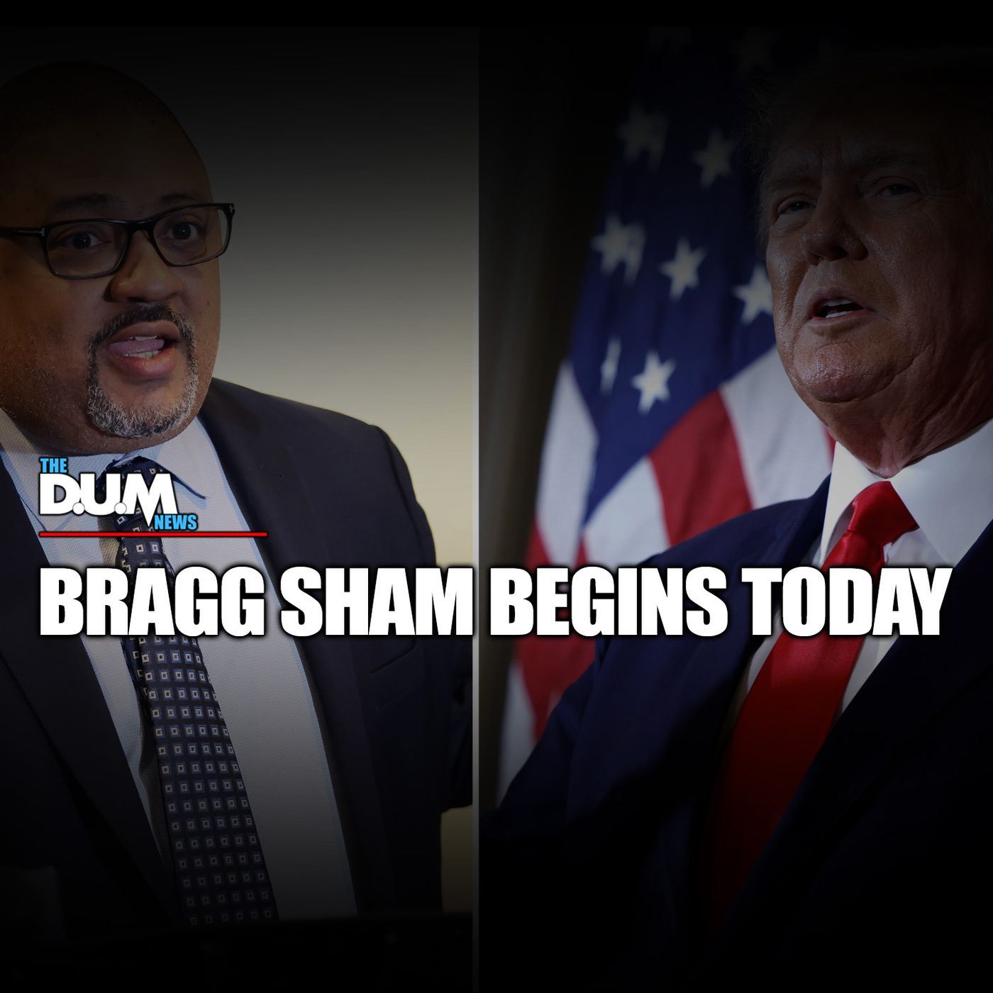 The DUM News: The Political Prosecution of Donald Trump: Unraveling the Hush Money Case episode artwork