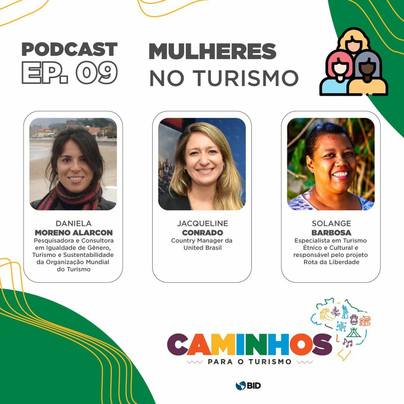 Mulheres no turismo Mulheres no turismo