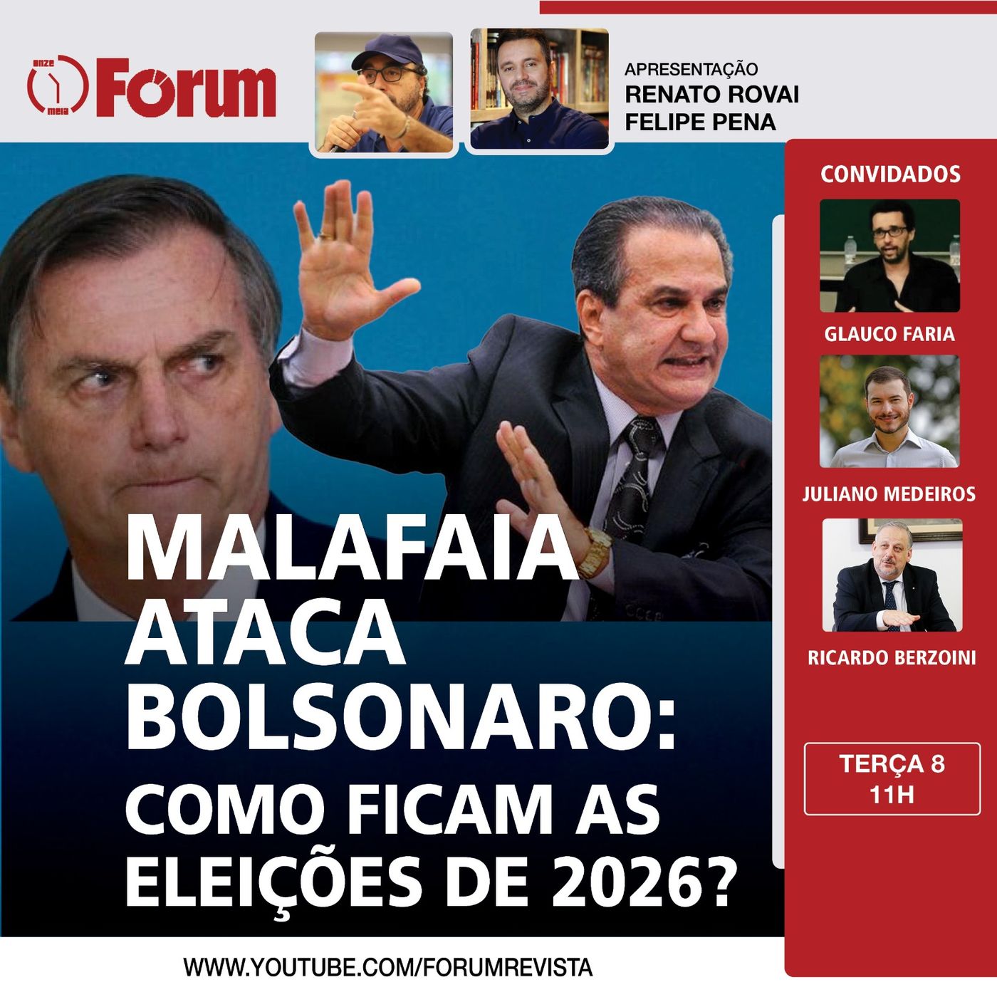 MALAFAIA ataca BOLSONARO: Como ficam as ELEIÇÕES de 2026 | O que LULA precisa fazer? | 08.10.24 episode artwork