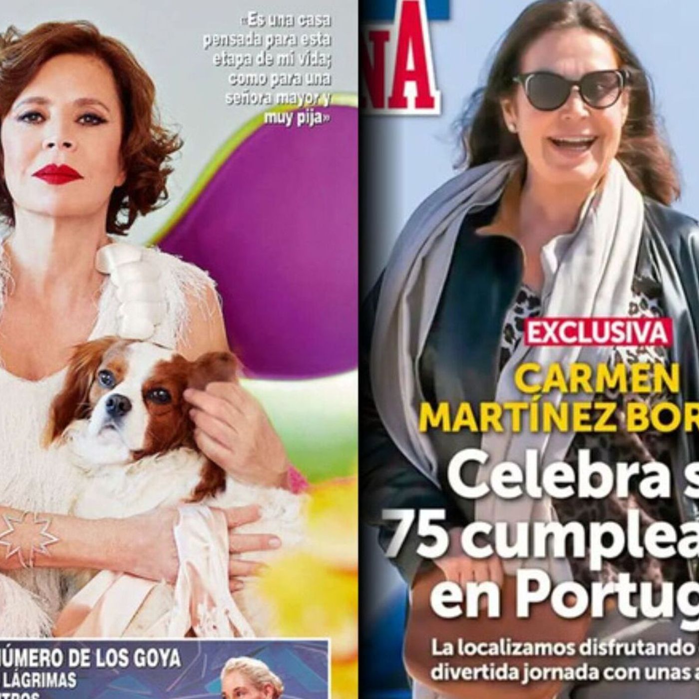 Crónica Rosa: Carmen Martínez Bordiú y Ágatha Ruiz de la Prada, unidas por un mismo hombre: Luismi Rodríguez