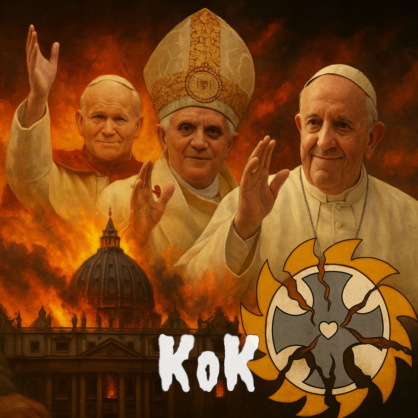 #130 Parravicini: El Vaticano y los Papados (Episodio 4) - Aterrados por KoK episode artwork