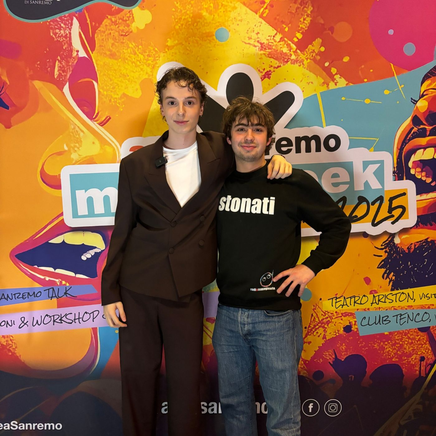 #Sanremo Intervista a Tomasi