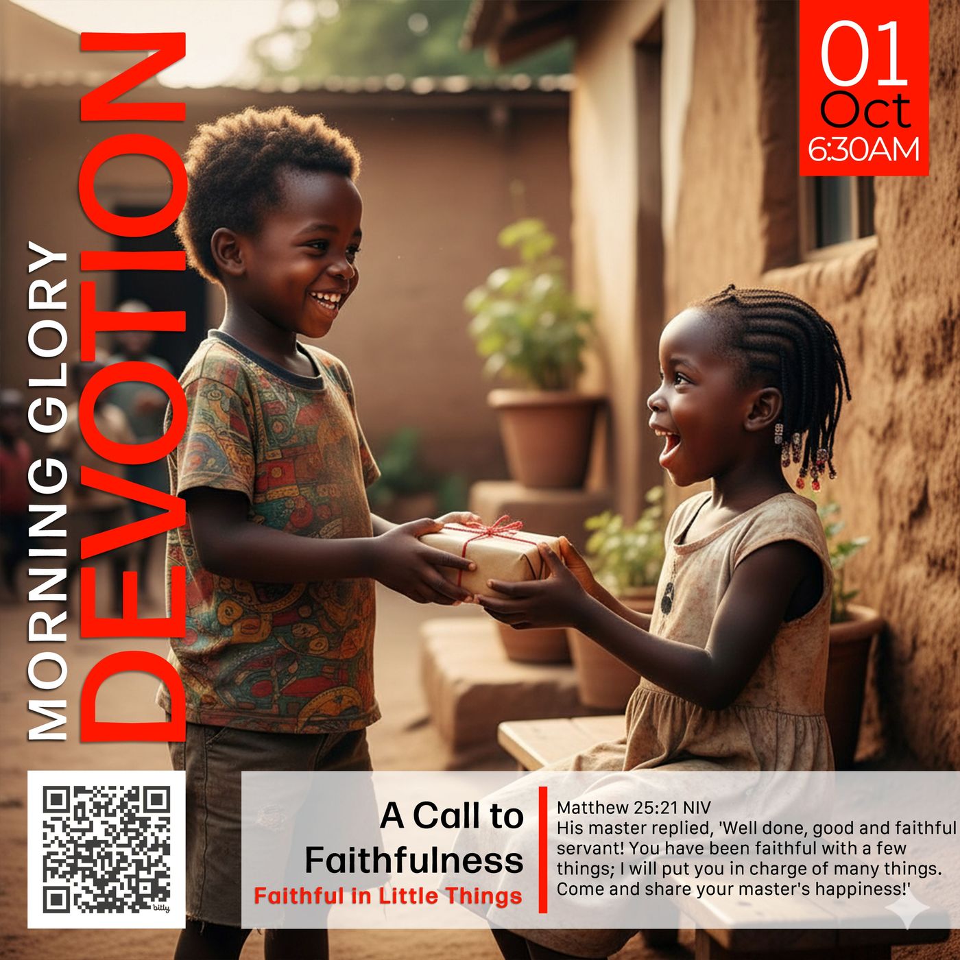 MGD: A Call to Faithfulness - Faithful in Little Things
