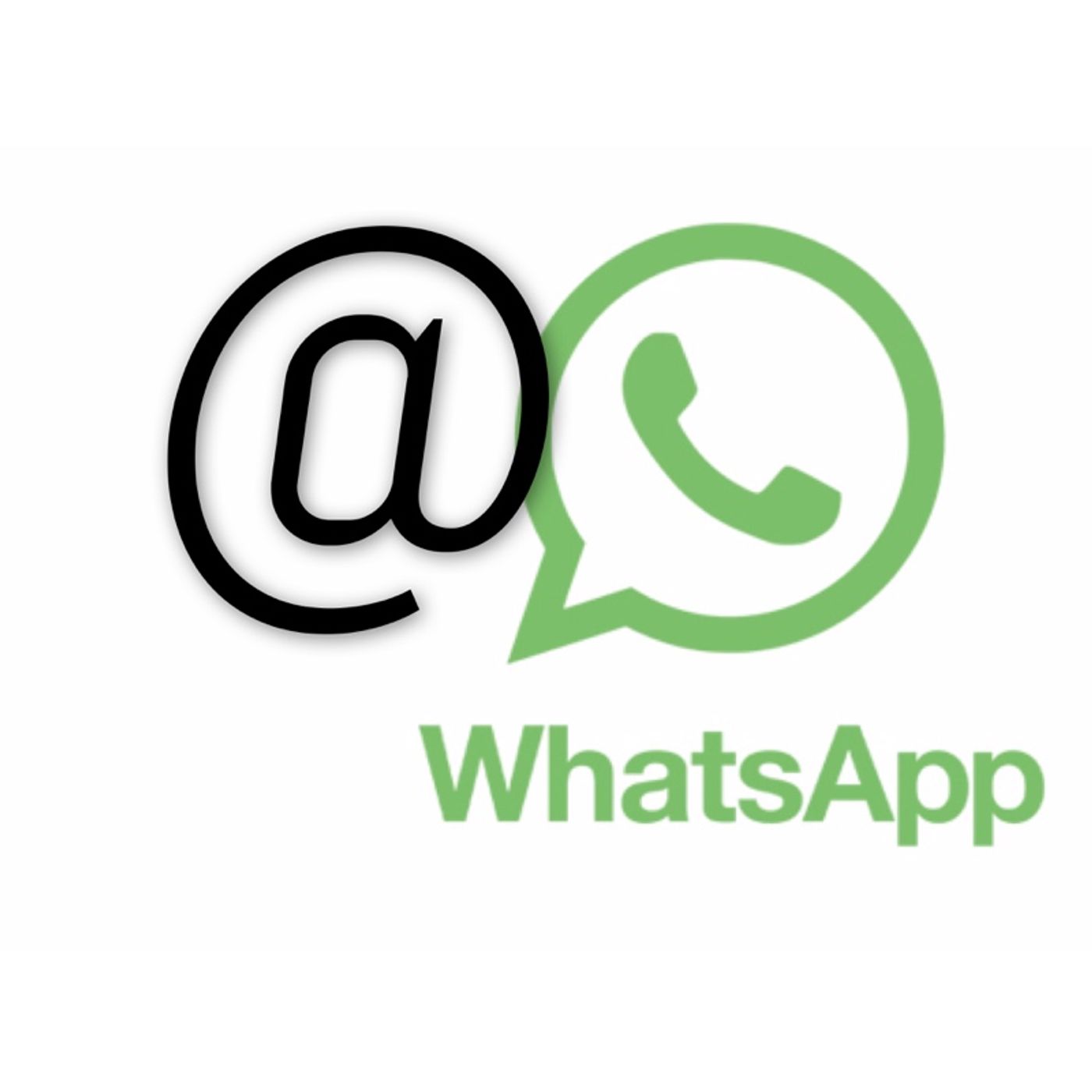 Menciones con @ en grupos de WhatsApp