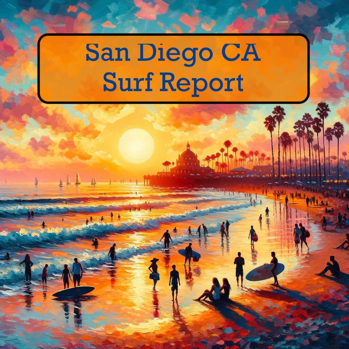 Surf Report for San Diego California