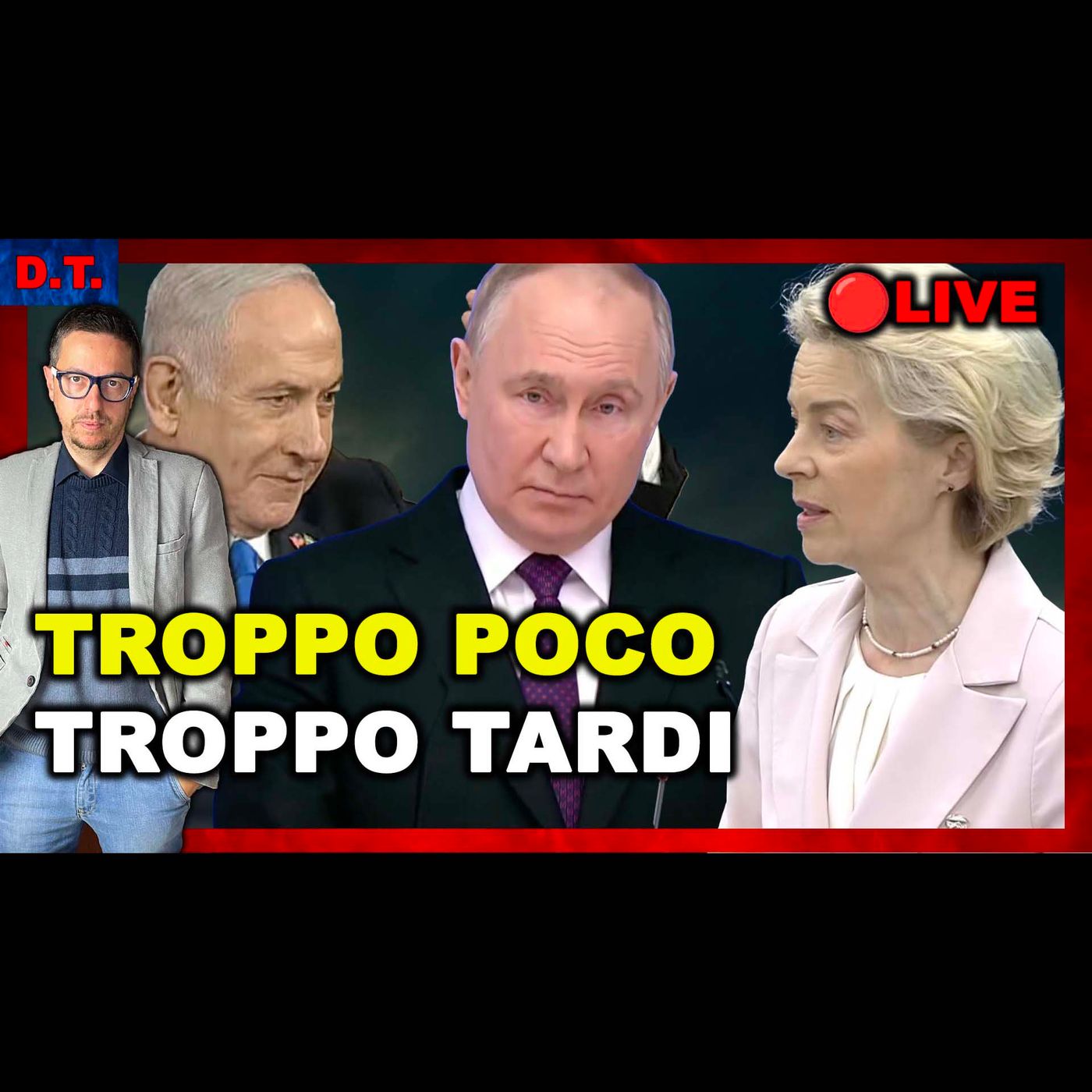 L’EUROPA ABBAIA CONTRO LA RUSSIA, miagola contro gli innominabili  | Live Ep21🔴