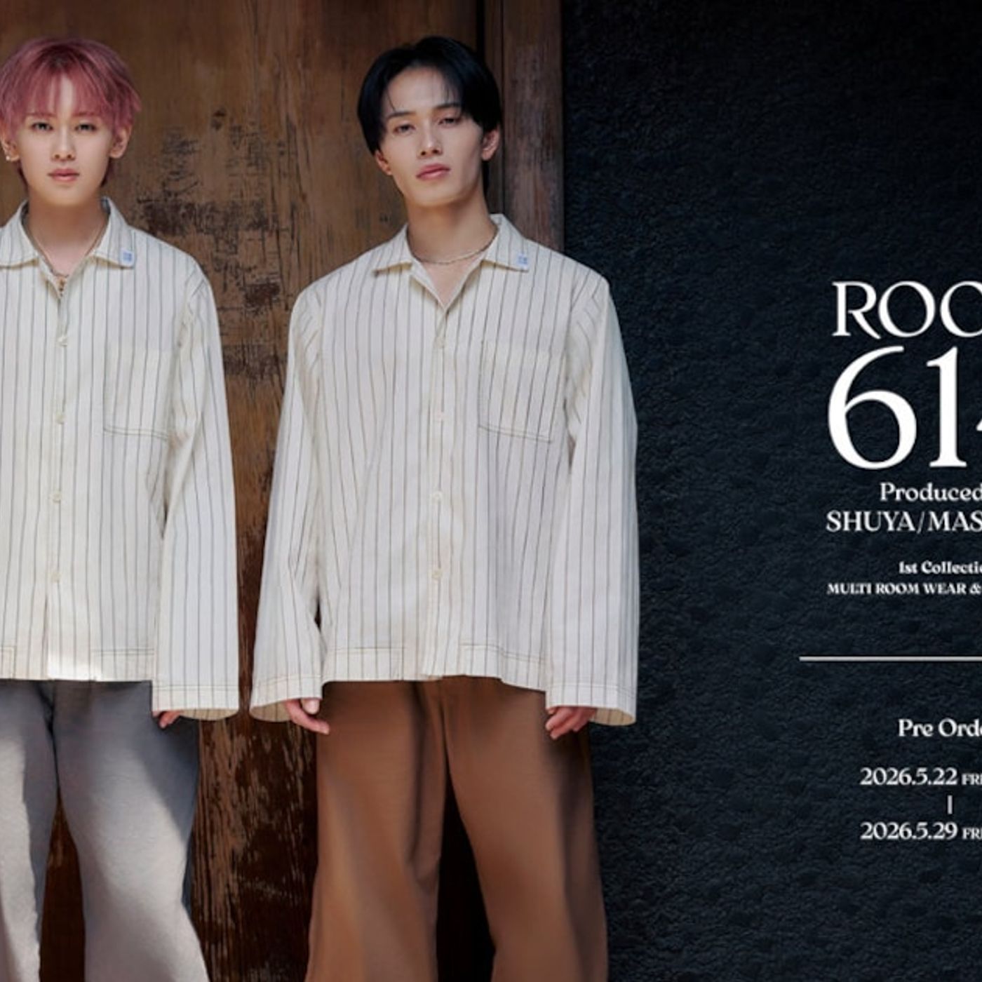 超特急シューヤ＆マサヒロ“チャーはん”が手がけるライフスタイルブランド「ROOM614」誕生（コメントあり） - 音楽ナタリー episode artwork