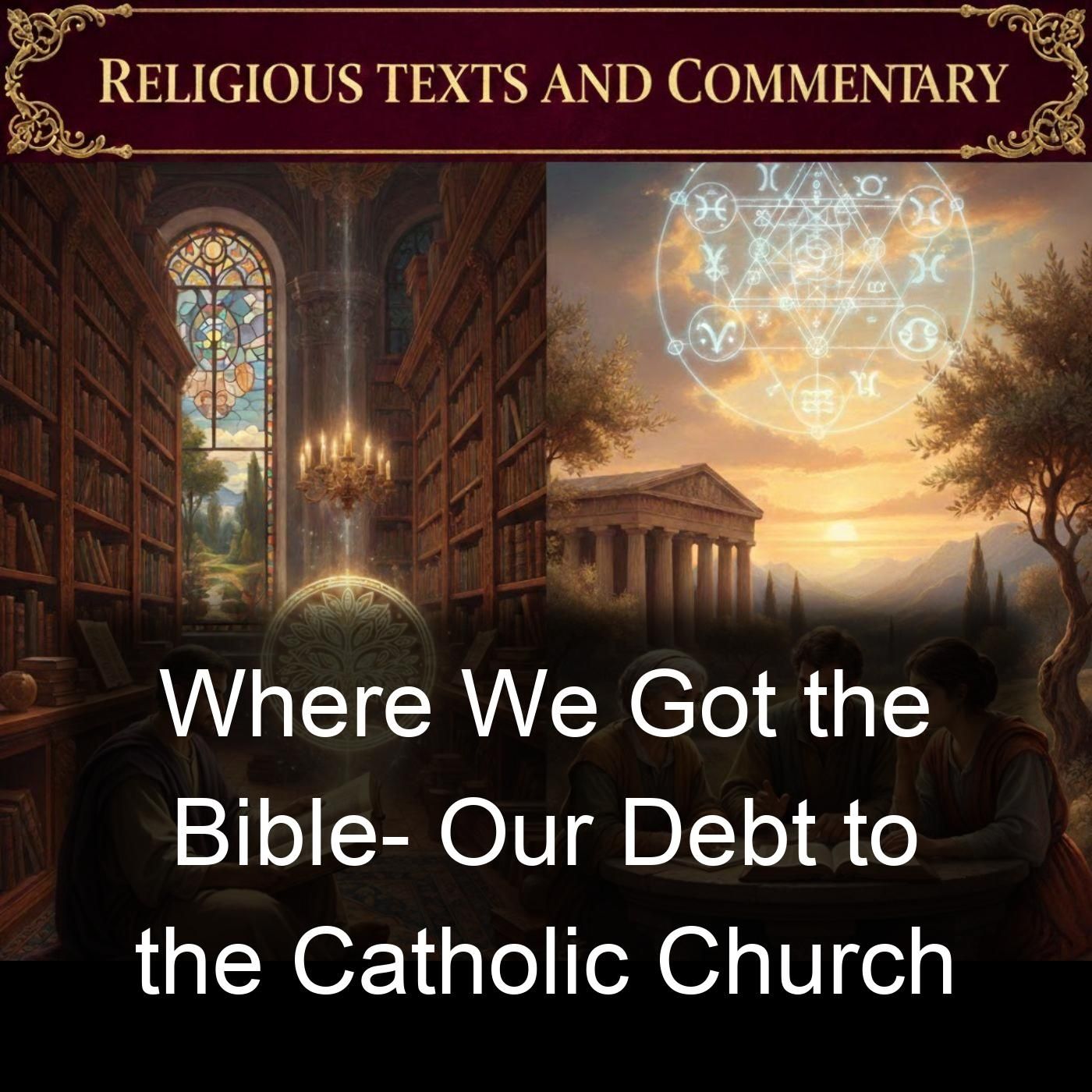 Where We Got the Bible- Our Debt to the Catholic Church cover art