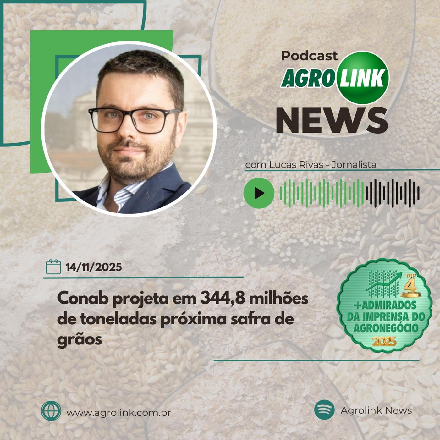 Armazenagem agrícola cresce e alcança 231 milhões de toneladas no país episode artwork