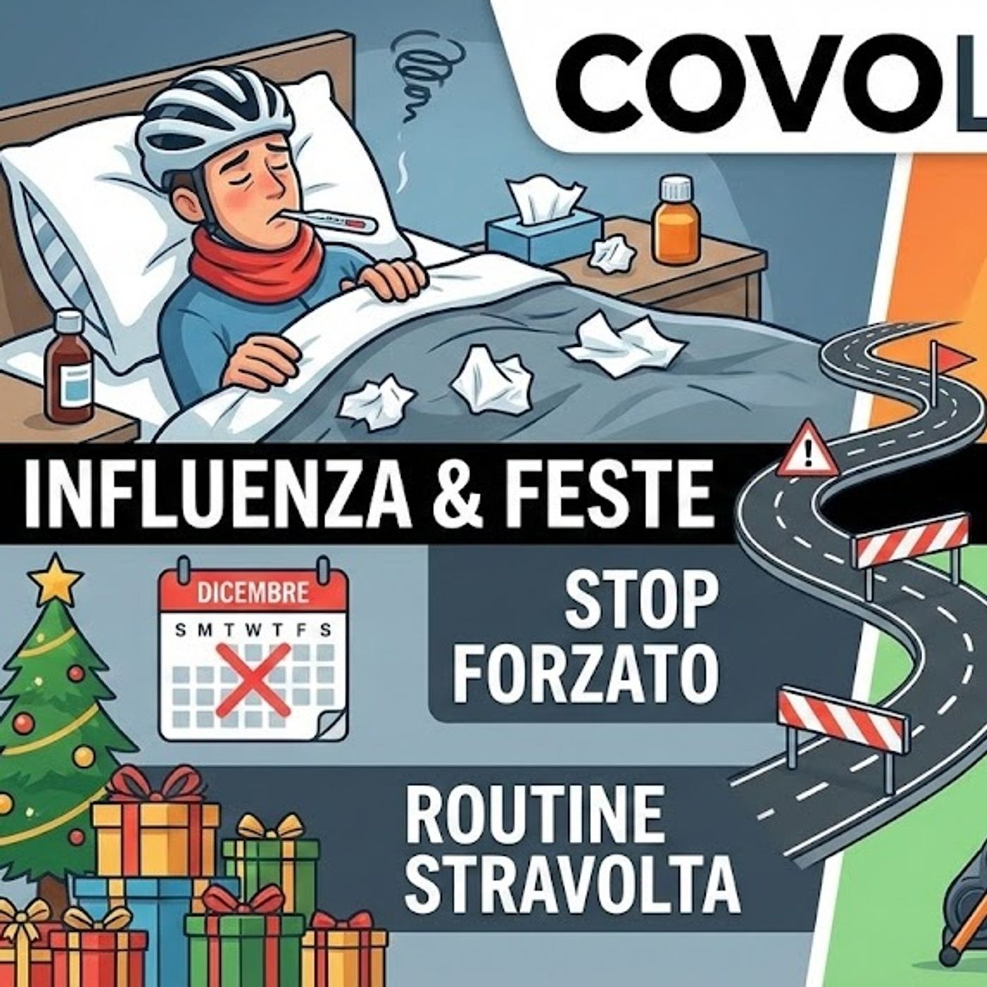 Influenza, Natale e settimane “strane”
