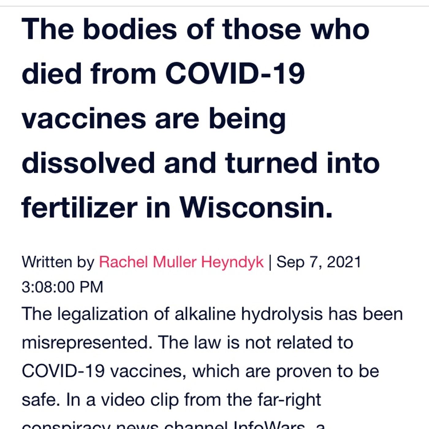 Why did Tony Evers Make It is legal in Wisconsin to liquify dead people turning them to bio sludge to farm crops? episode artwork
