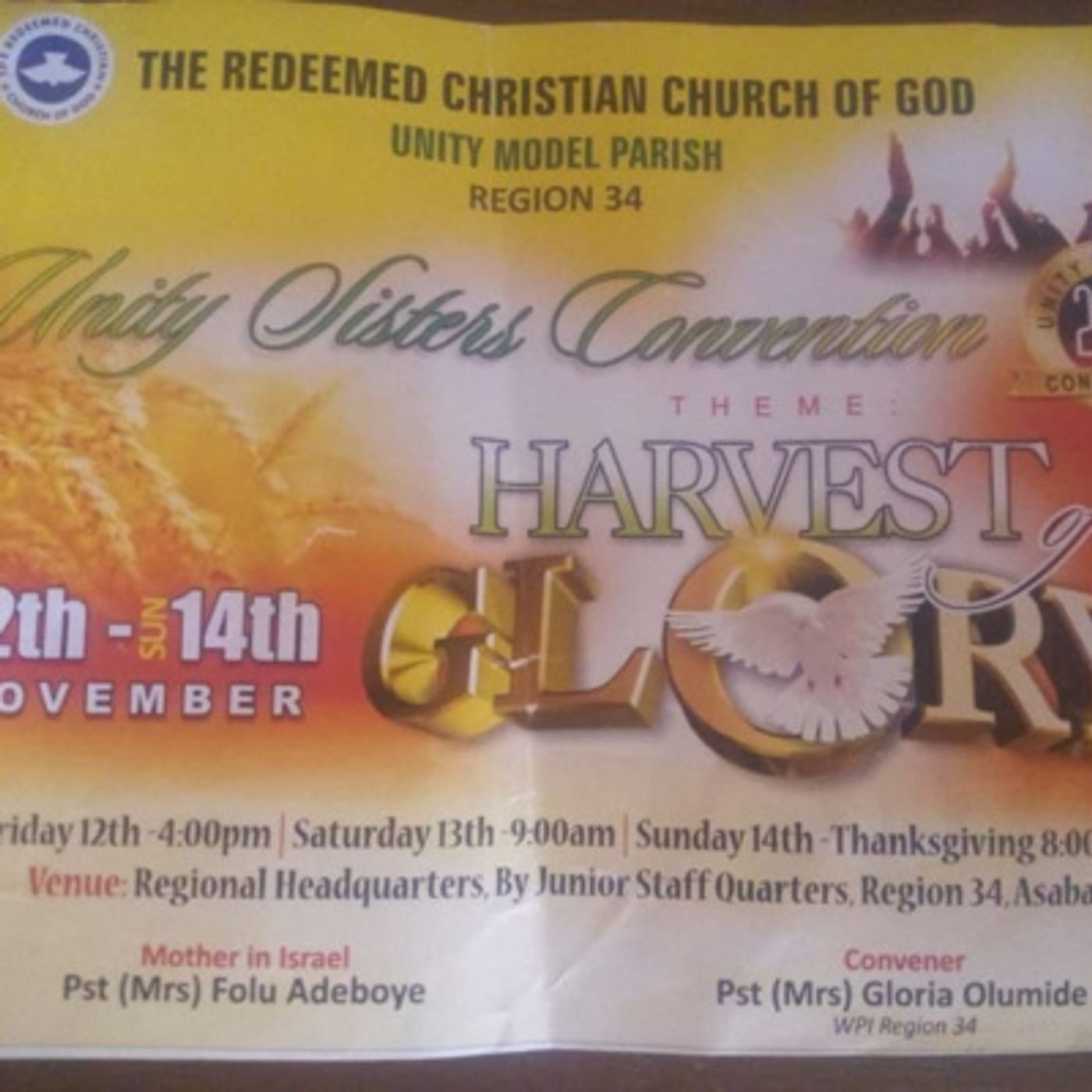The Redeemed Christian Church of God, Unity Model Parish, Asaba