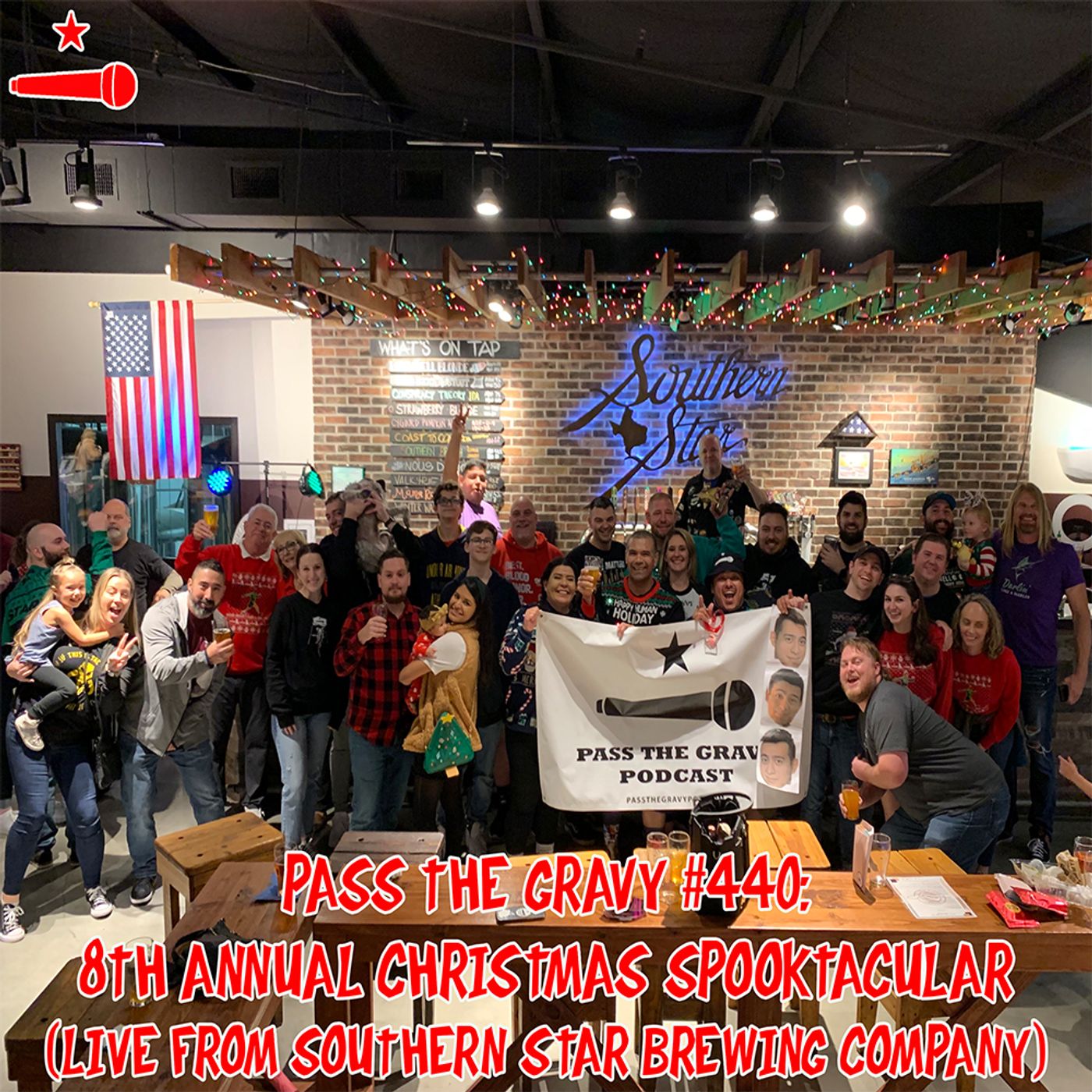Pass The Gravy #440: 8th Annual Christmas Spooktacular (Live From Southern Star Brewing Company) episode artwork