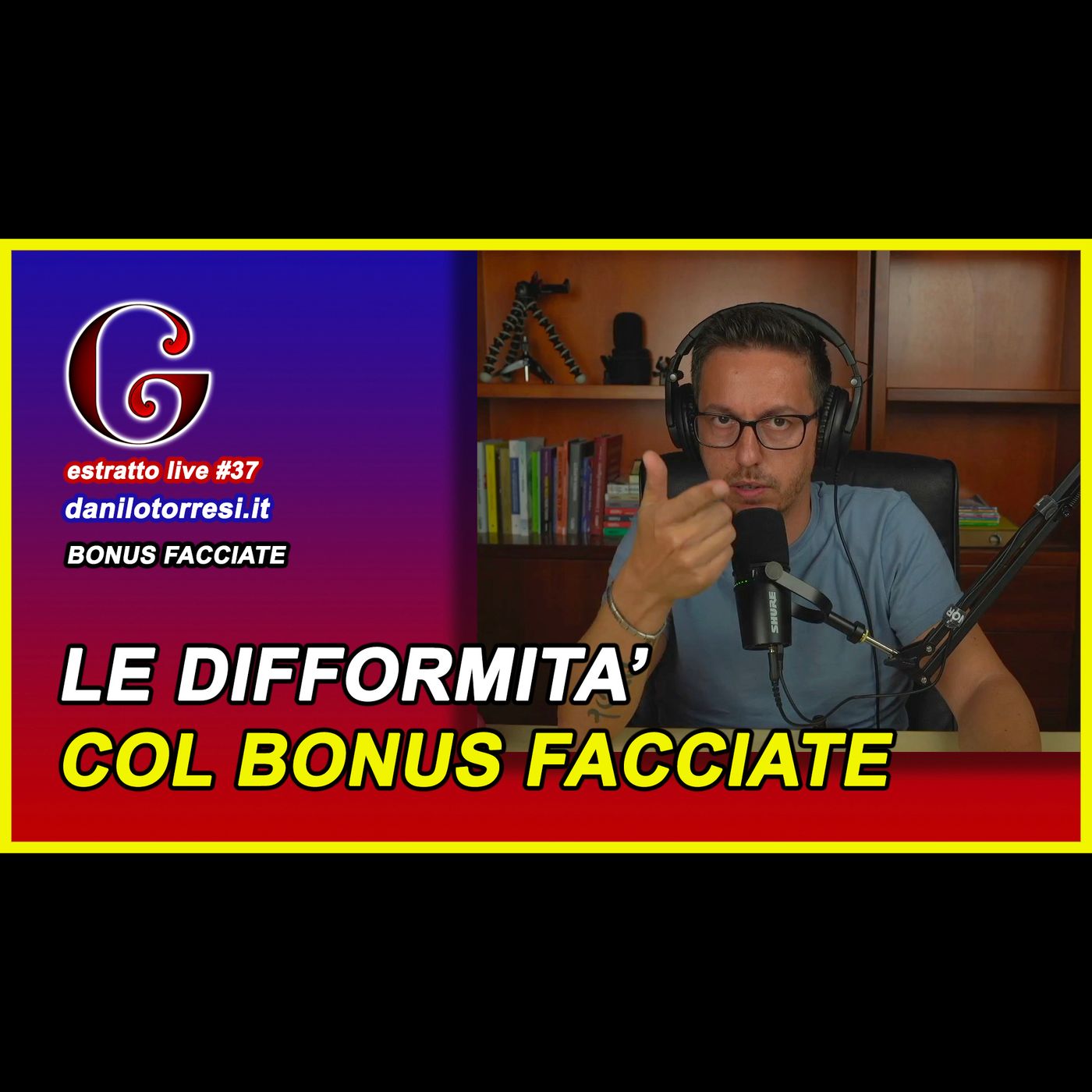 🟡 Si può fare il BONUS FACCIATE se ci sono abusi edilizi? - estratto live #37 episode artwork