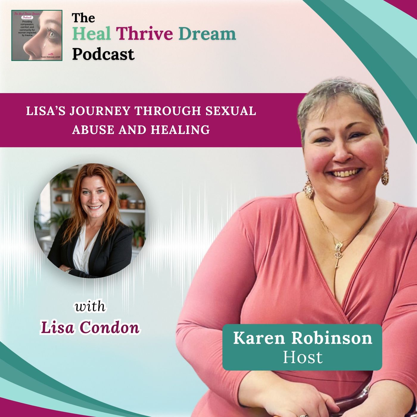 EP177:  Lisa’s Journey Through Sexual Abuse and Healing
