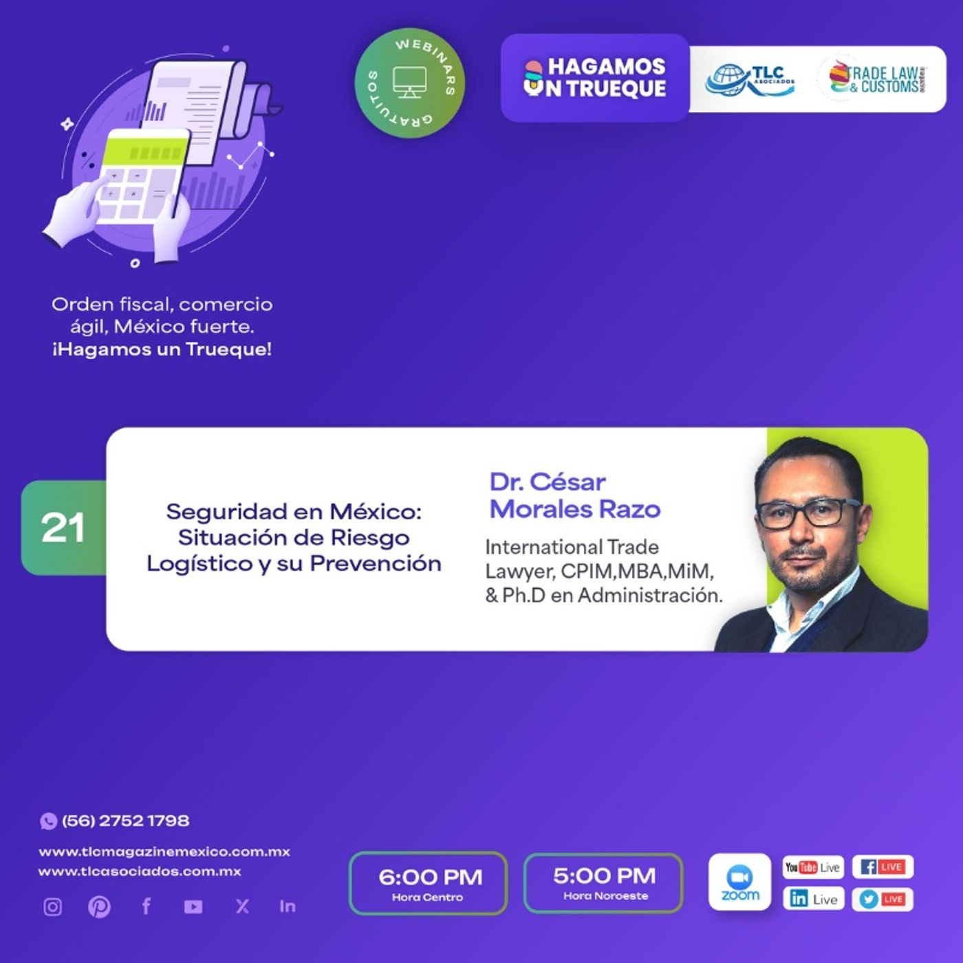 583 Seguridad en México: Situación de Riesgo Logístico y su Prevención episode artwork