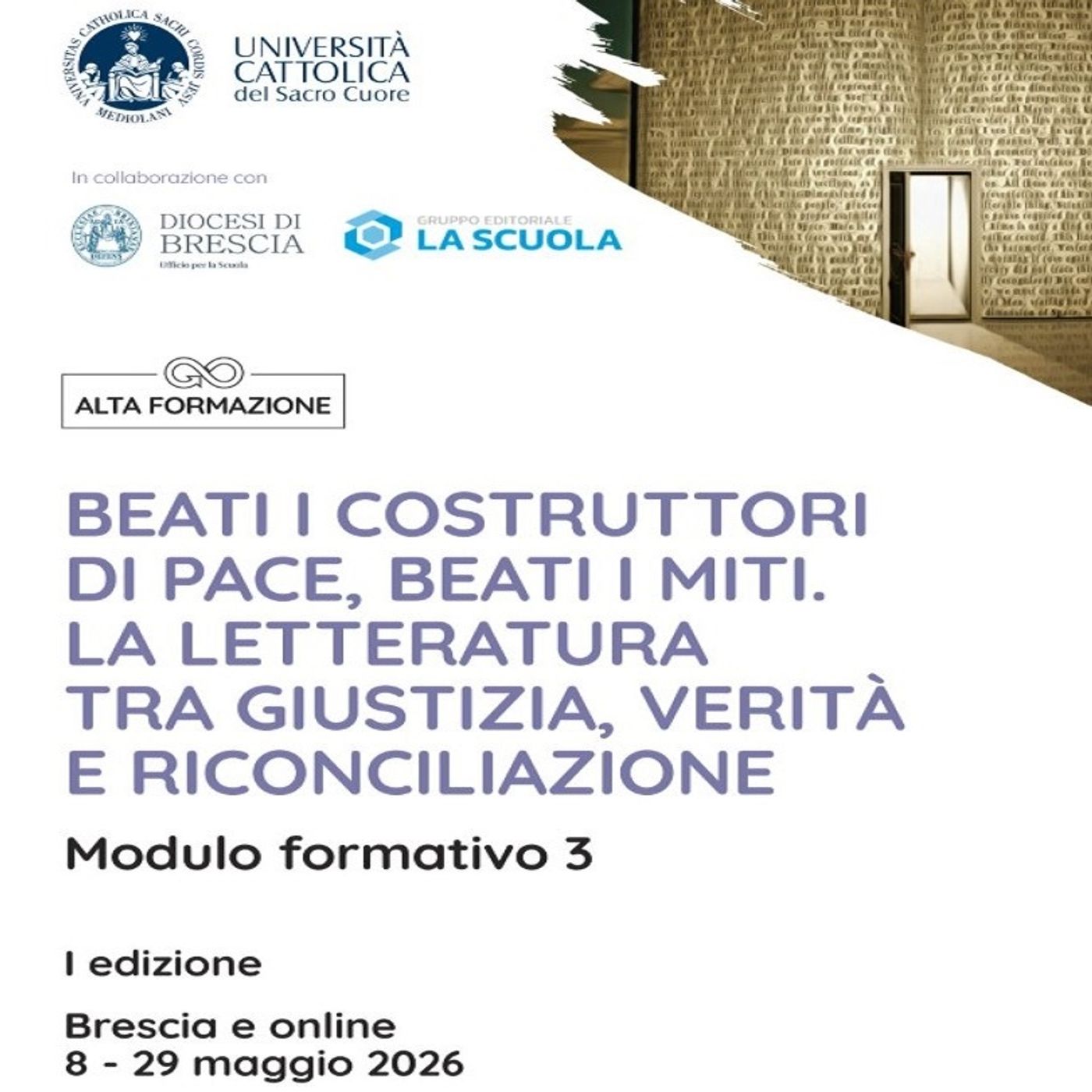 La letteratura e la cultura della pace al centro del terzo Modulo formativo dell'ISSR: intervista a don Raffaele Maiolini  -  1 aprile 2026 episode artwork