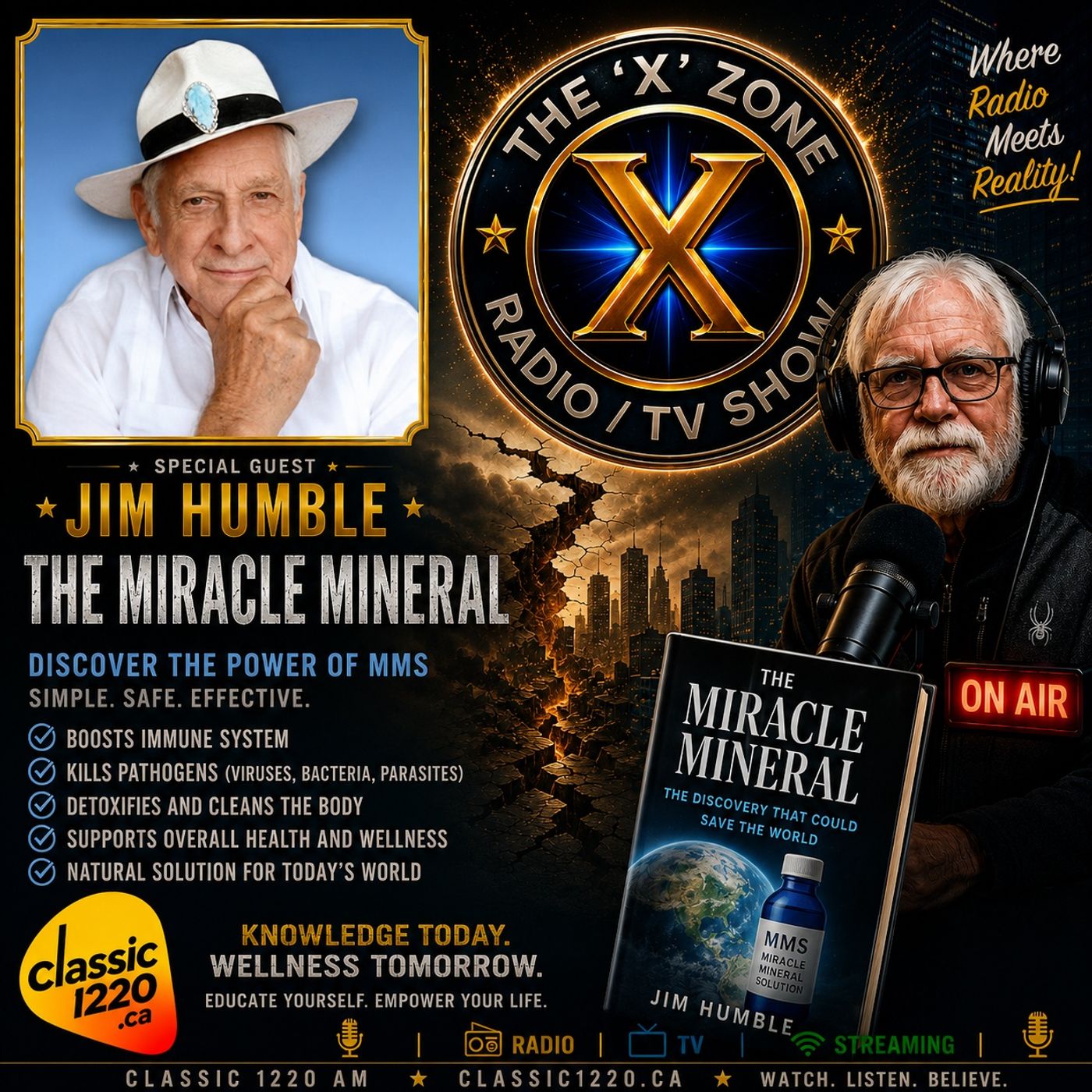 Rob McConnell Interviews - JIM HUMBLE - The Miracle Mineral