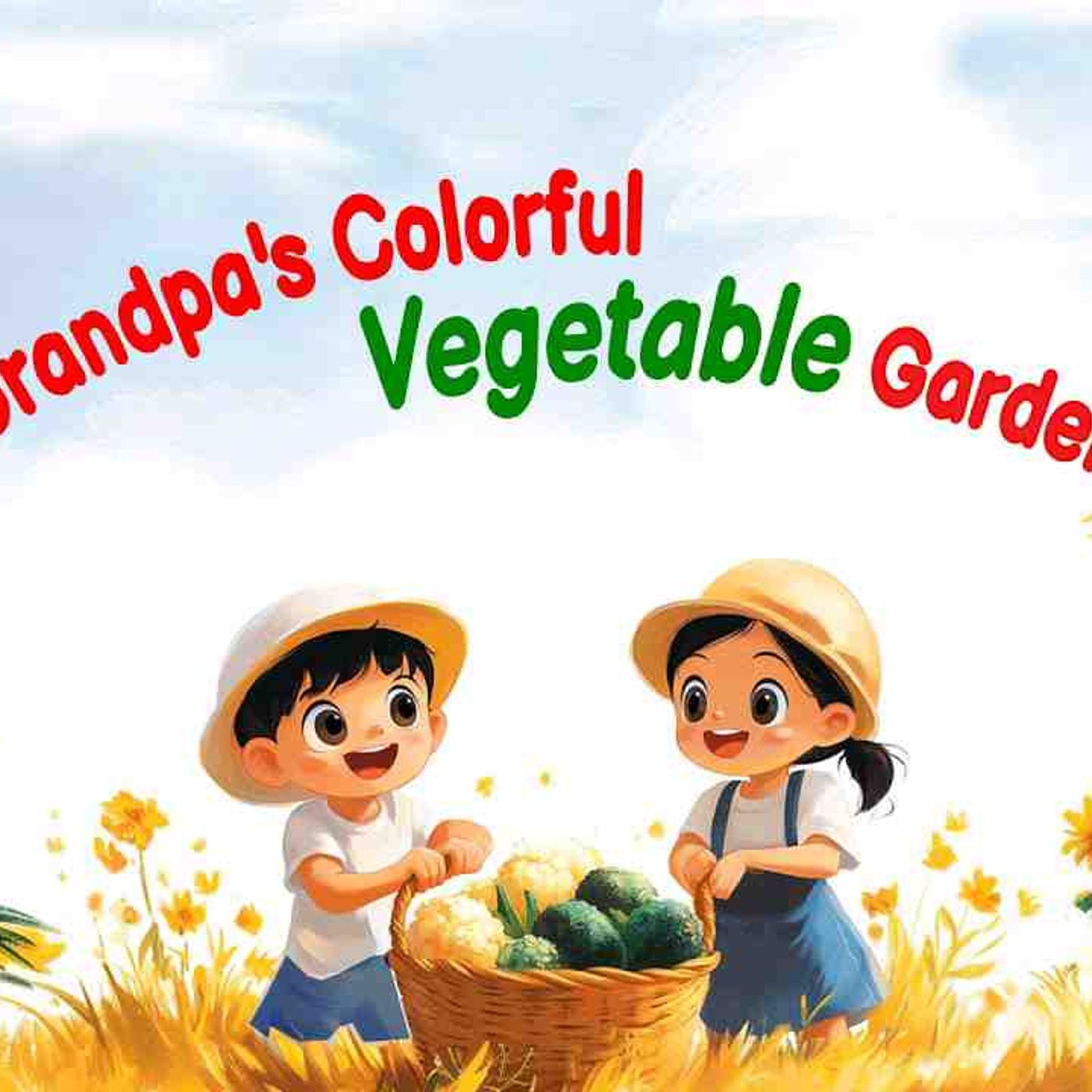 Grandpa_s Colorful Vegetable Garden  _ A Fun Learning Story episode artwork