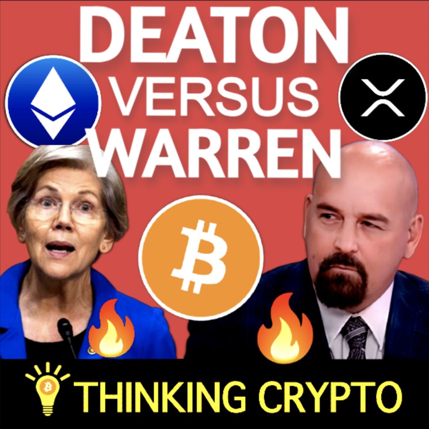 🚨CRYPTO SHOWDOWN! JOHN DEATON RUNS AGAINST ELIZABETH WARREN & XRP SPOT ETF INCOMING!