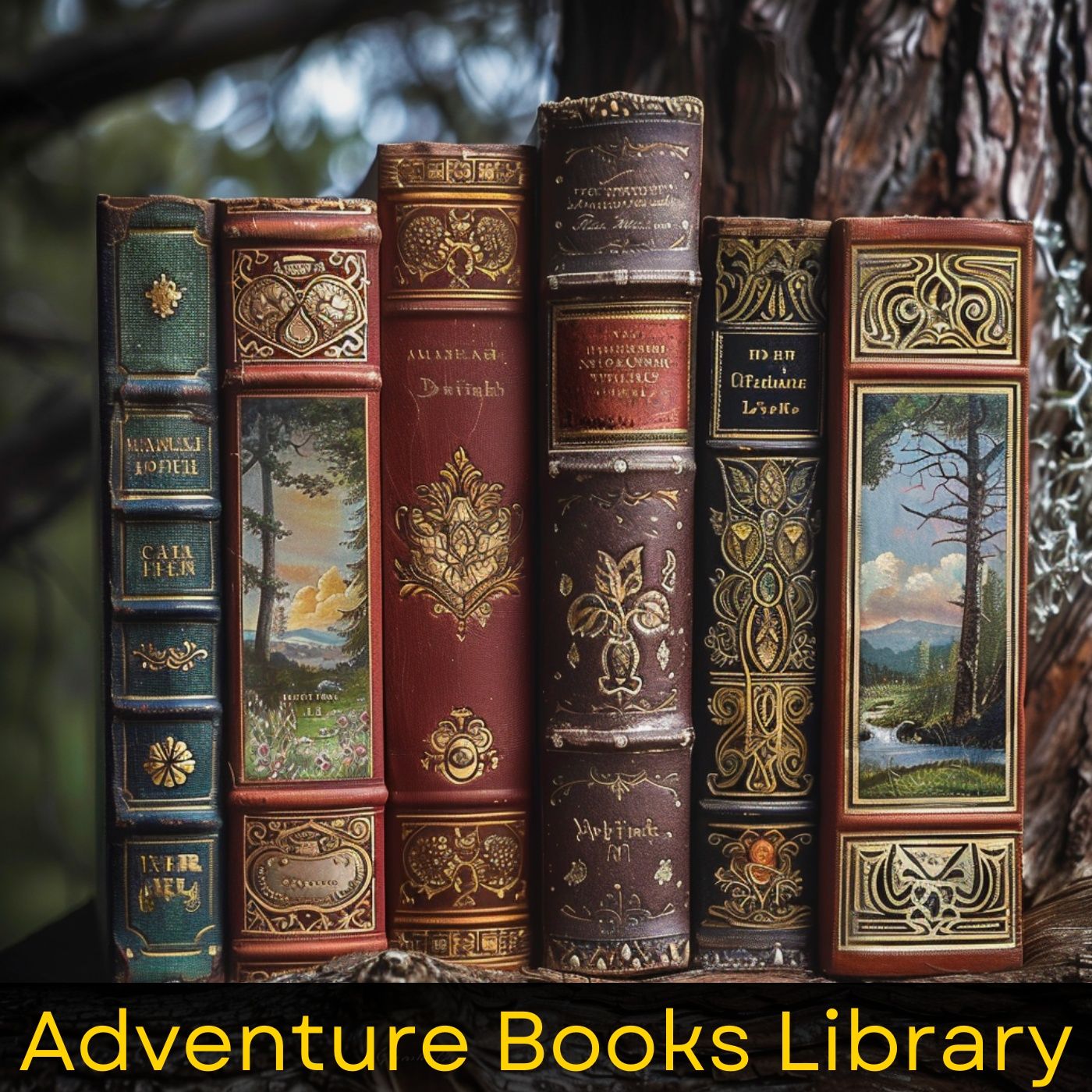 Adventure Books Library