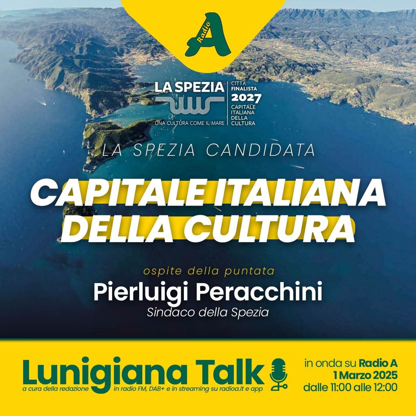 La Spezia Finalista Capitale Italiana Cultura 2027 (Lunigiana Talk - 1 Marzo 2025) episode artwork