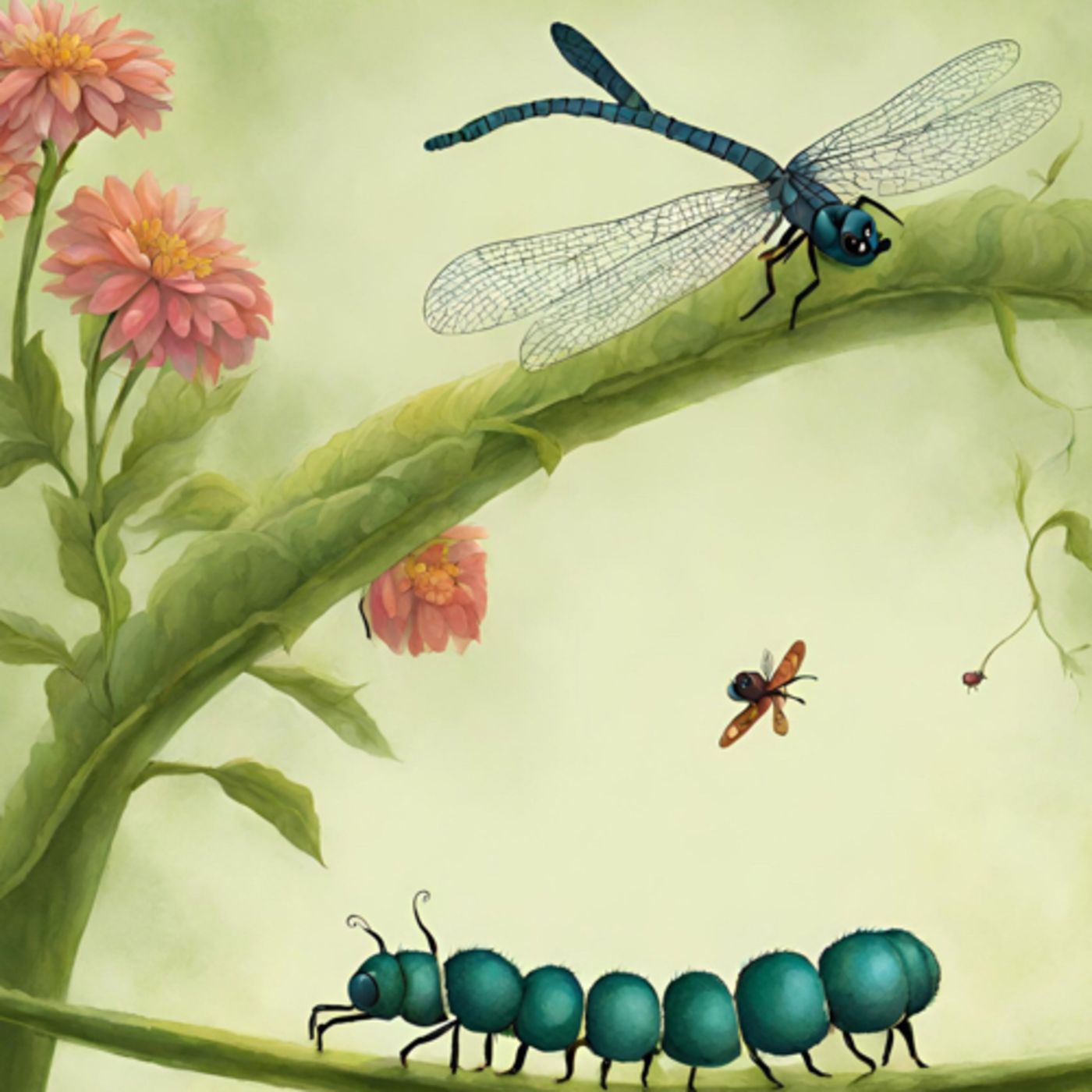 11 cuentos sobre la oruga Teresa y la Libelula Andréa