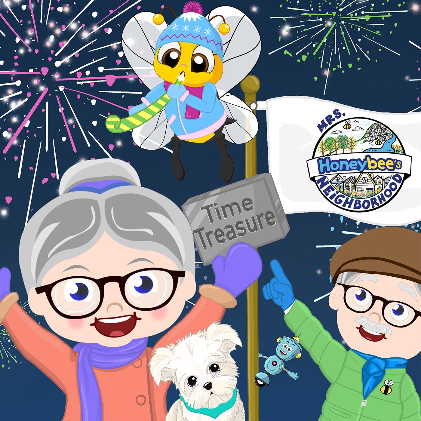 Happy New Year! - Mrs. Honeybee's Neighborhood