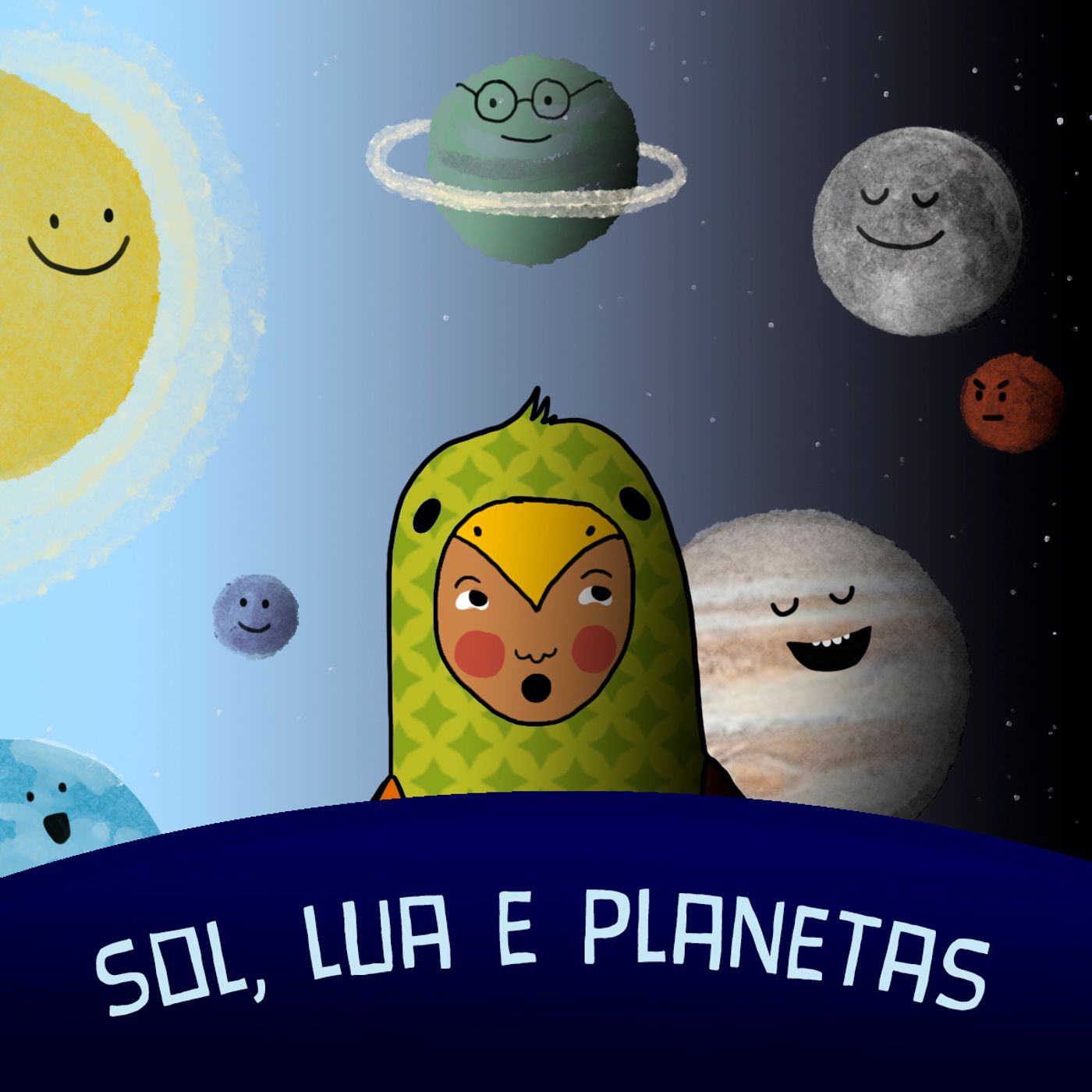 SOL, LUA E PLANETAS