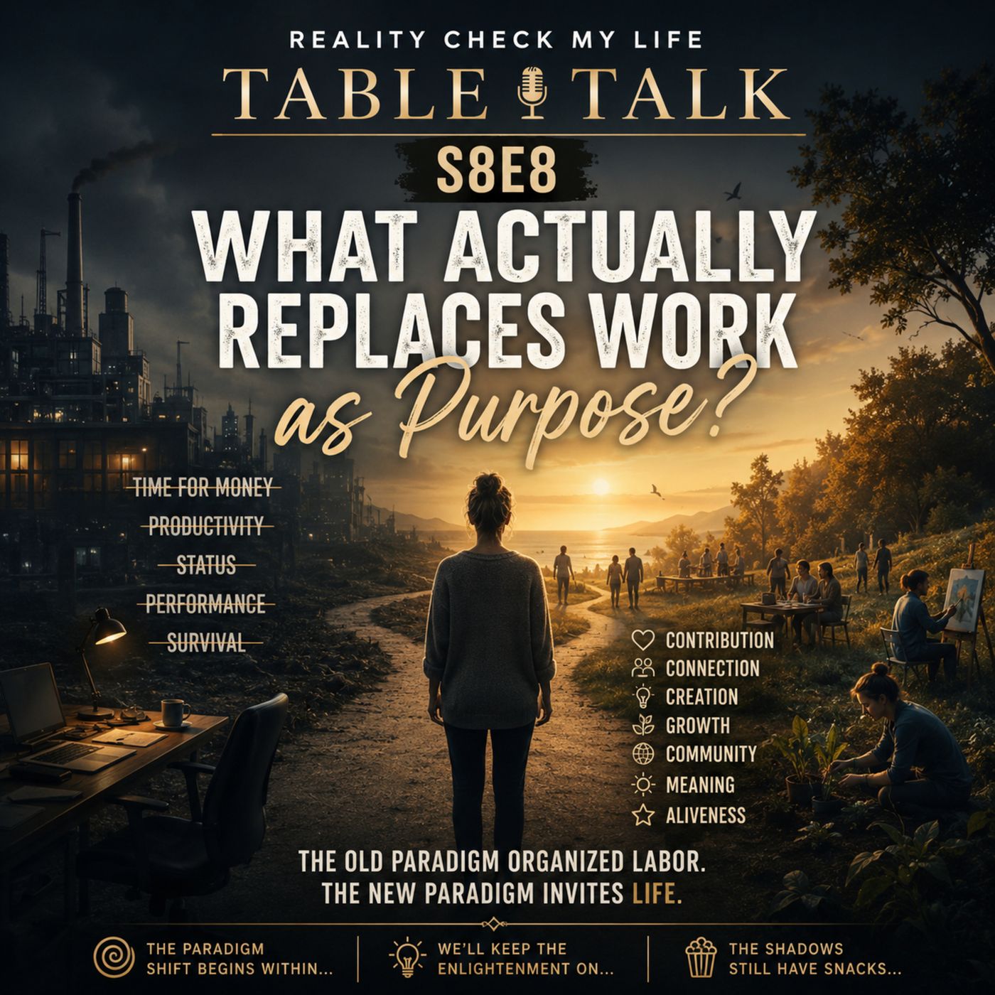 Table Talk S8E8: What Actually Replaces Work as Purpose?