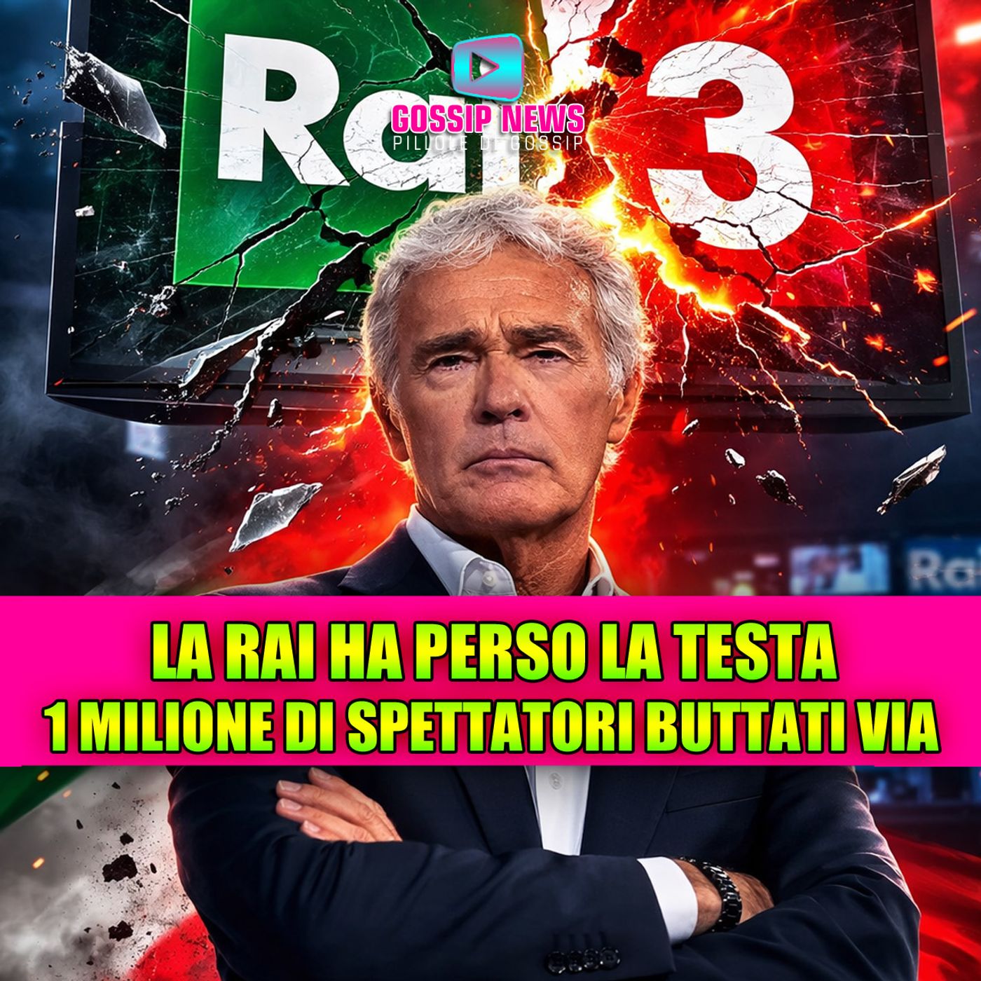 LA RAI HA PERSO LA TESTA: butta via Giletti e 1 MILIONE di telespettatori per un errore da dilettanti