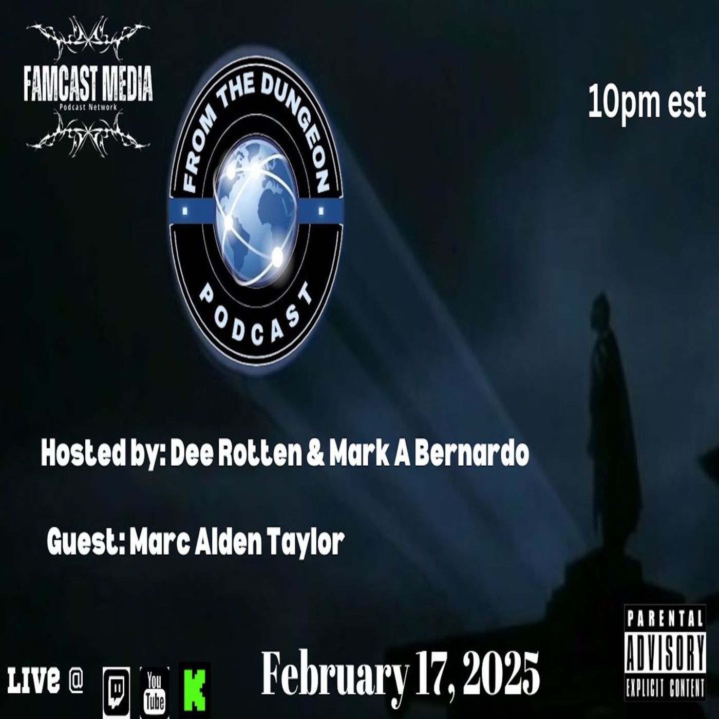 Marc Alden Taylor (Podcaster / Free Form Rock Podcast)