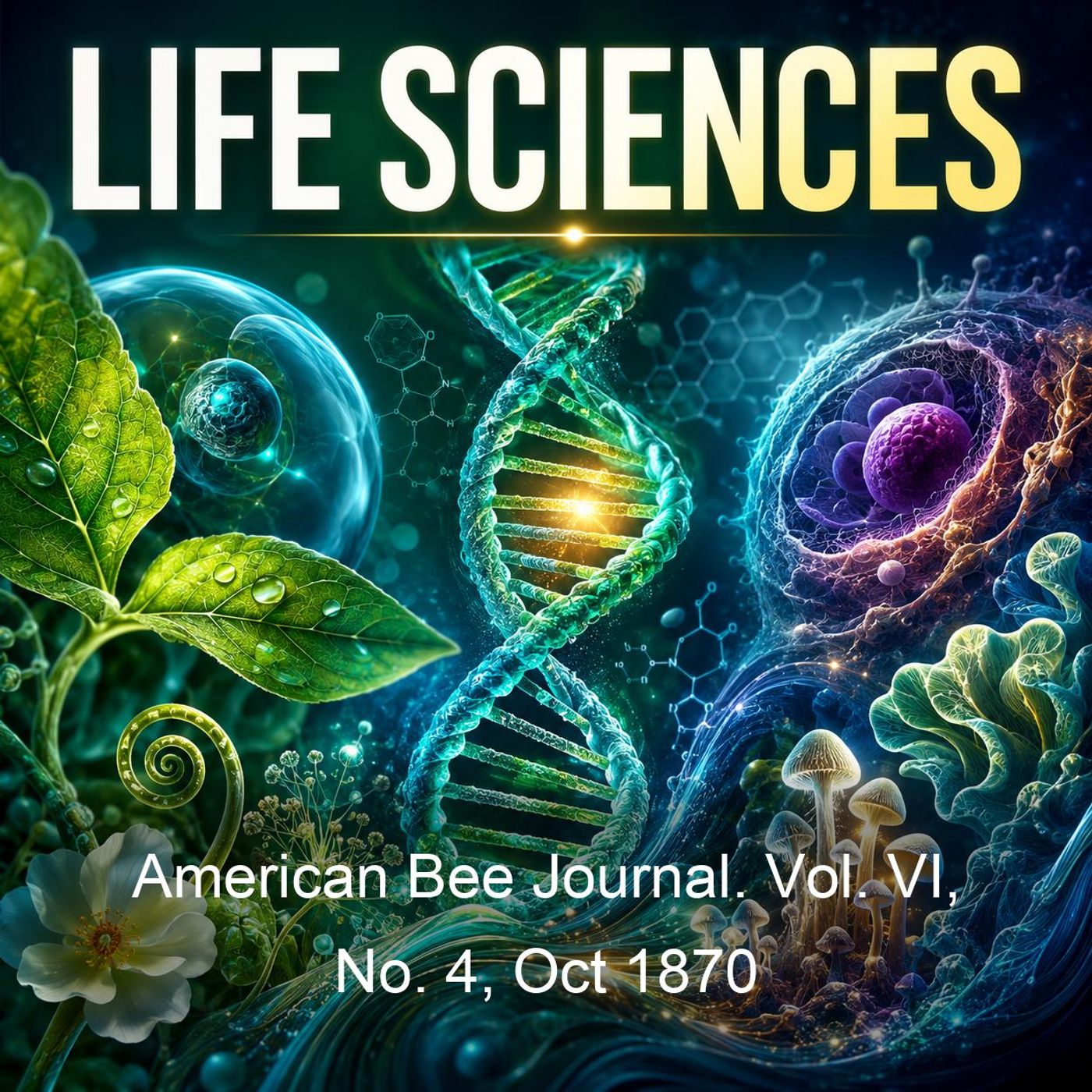 American Bee Journal. Vol. VI, No. 4, Oct 1870 podcast artwork
