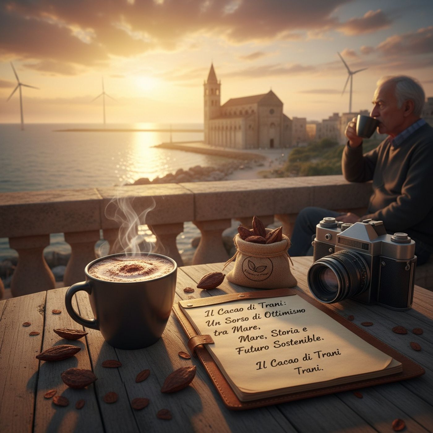 Il Cacao di Trani: Un Sorso di Ottimismo tra Mare, Storia e Futuro Sostenibile